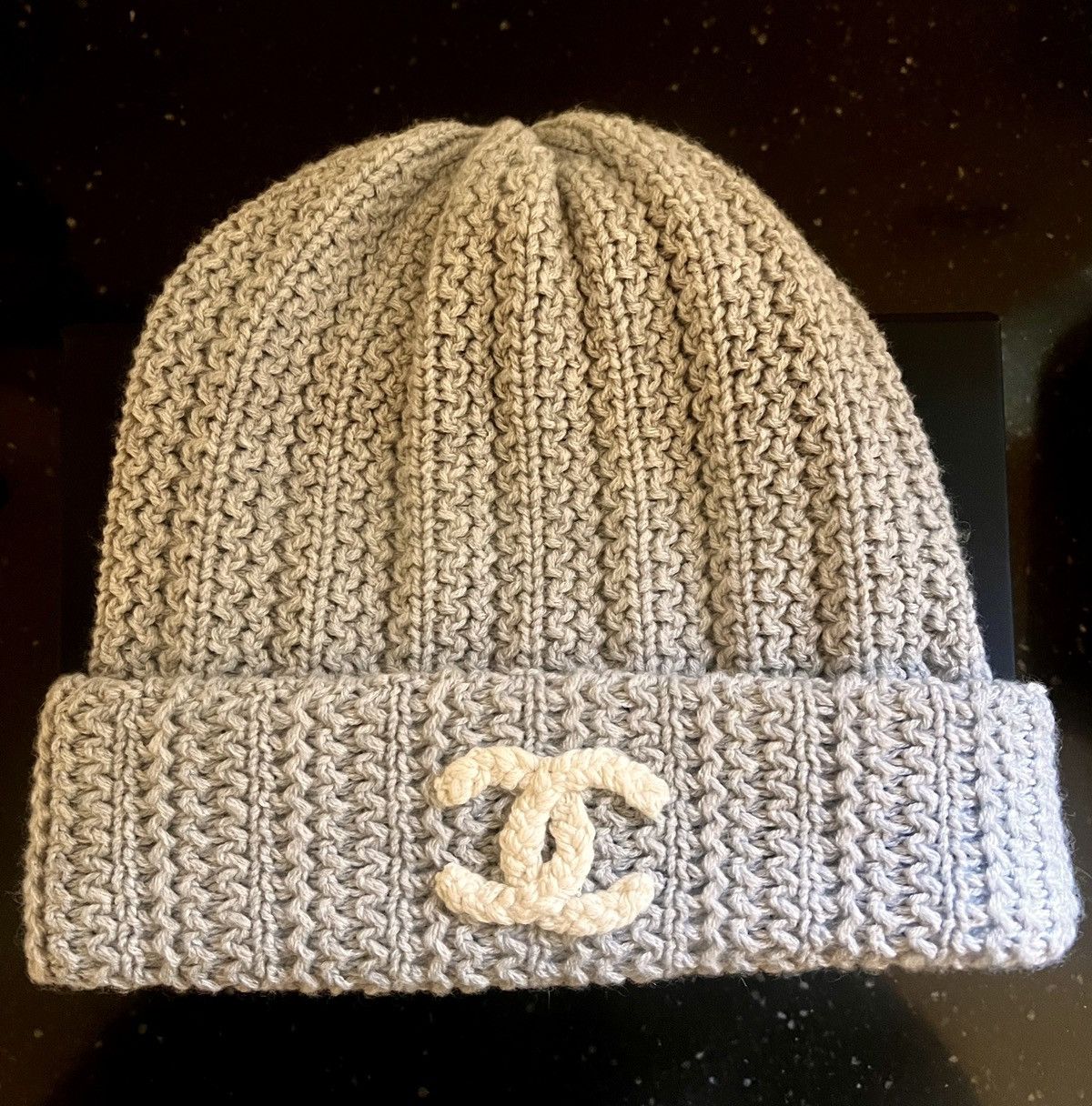 image of Chanel Beanie Grey, Men's