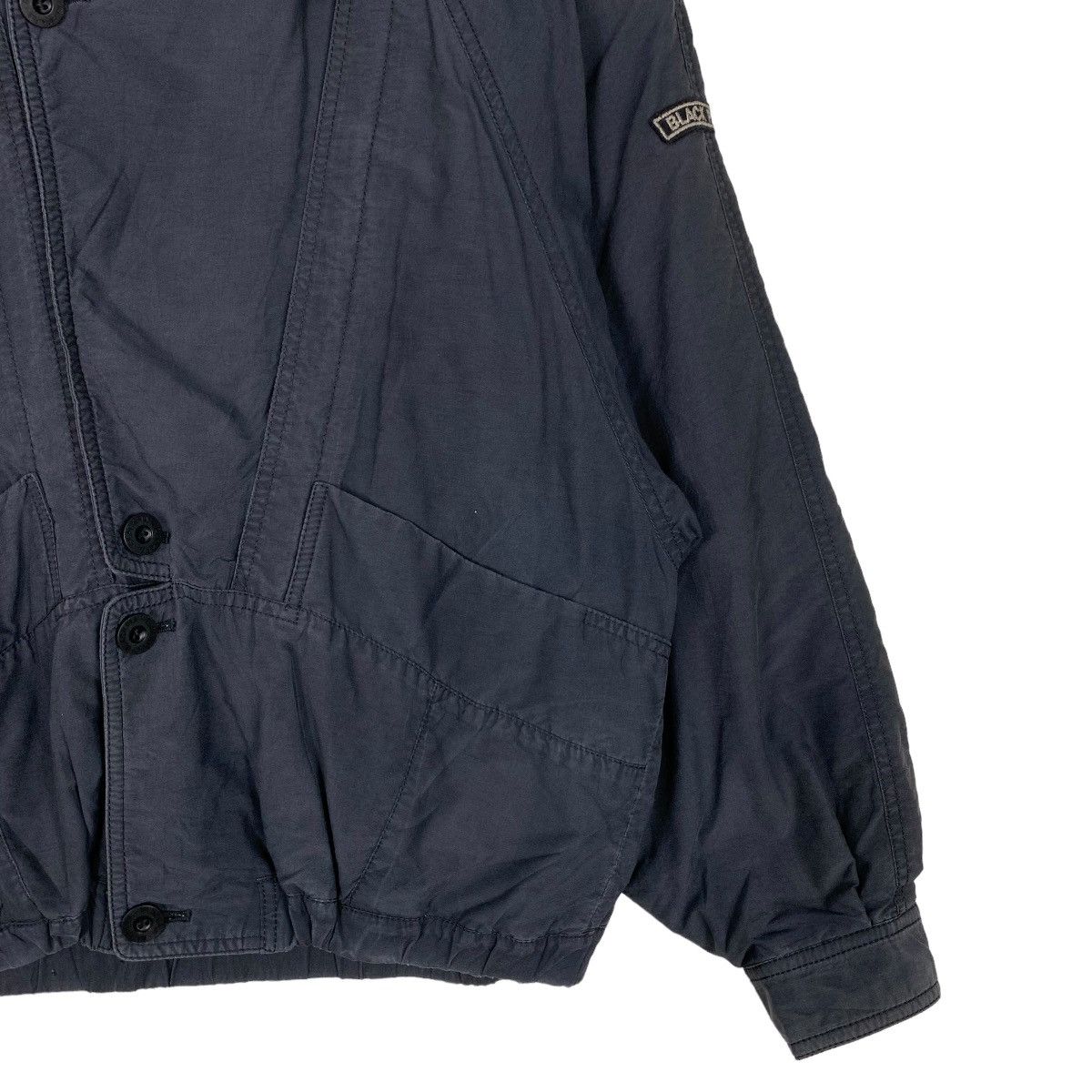 Japanese Brand BLACK PIA Riot Asymmetrical Jacket #0847-C38 Size US M / EU 48-50 / 2 - 4 Thumbnail