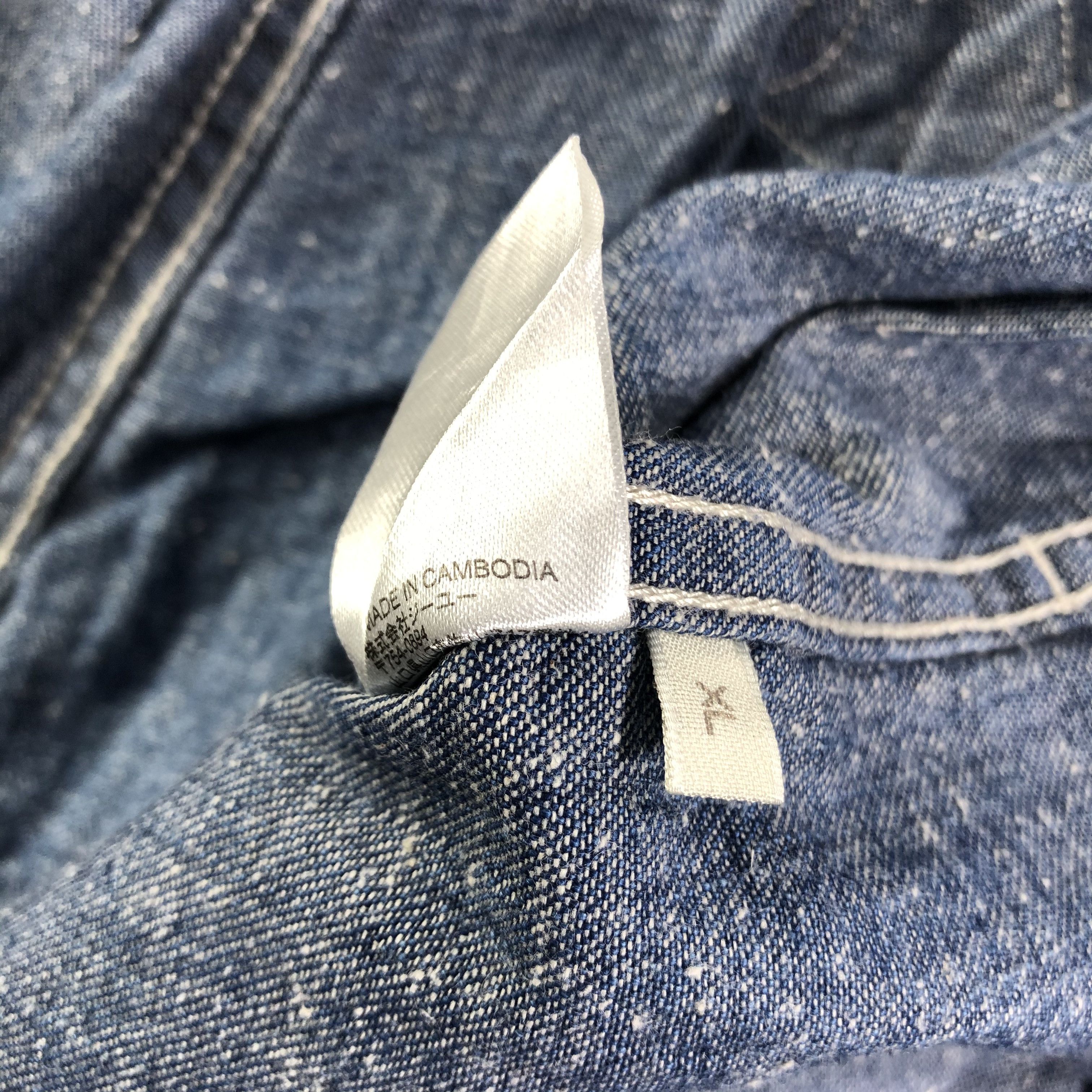 Japanese Brand Japanese Brand GU Jeans Blue Wash Denim -J2774 Size US 36 / EU 52 - 8 Thumbnail