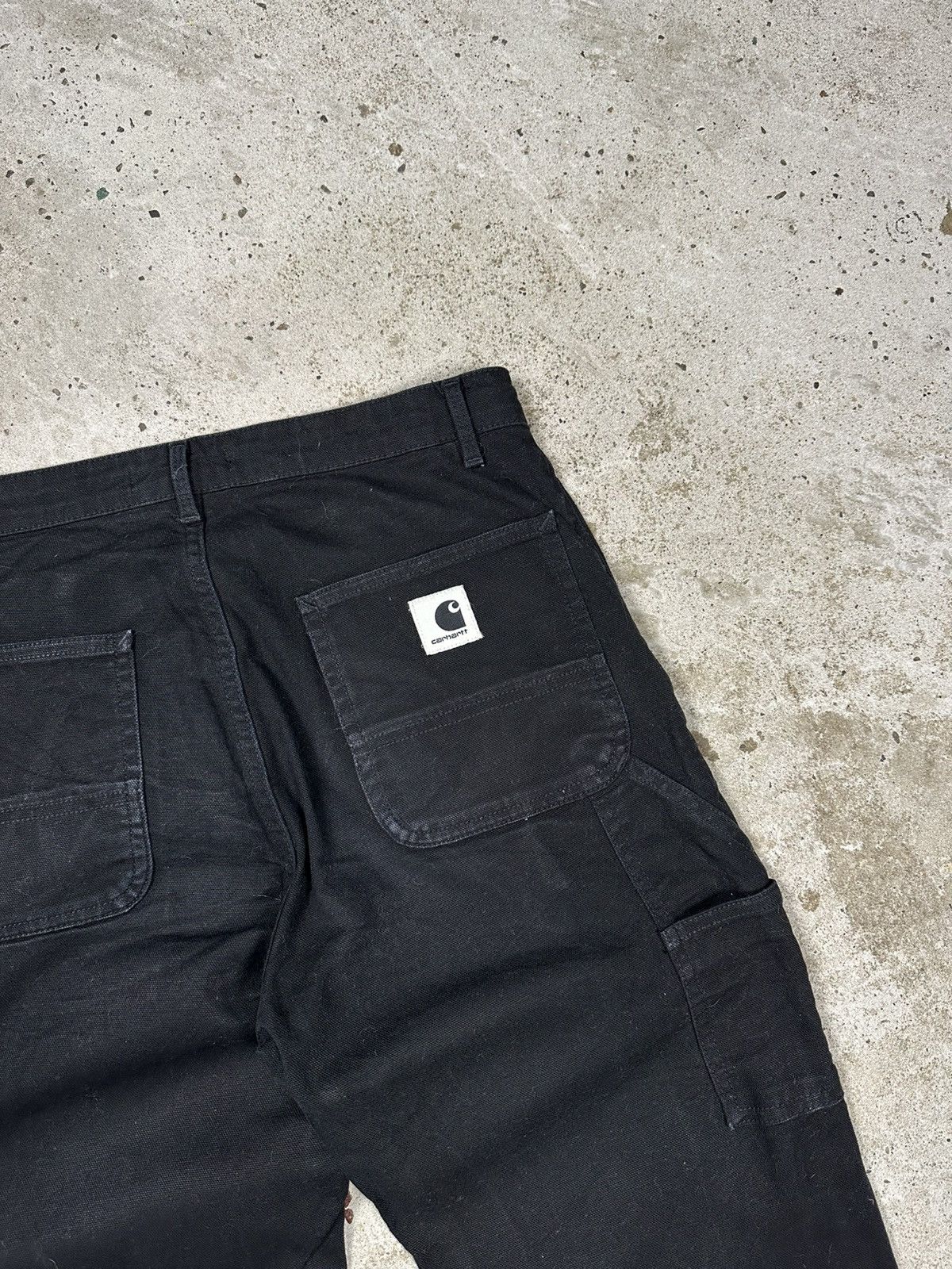 Carhartt Vintage Carhartt Carpenter Black Single Knee Pants cargo Size US 29 - 7 Thumbnail