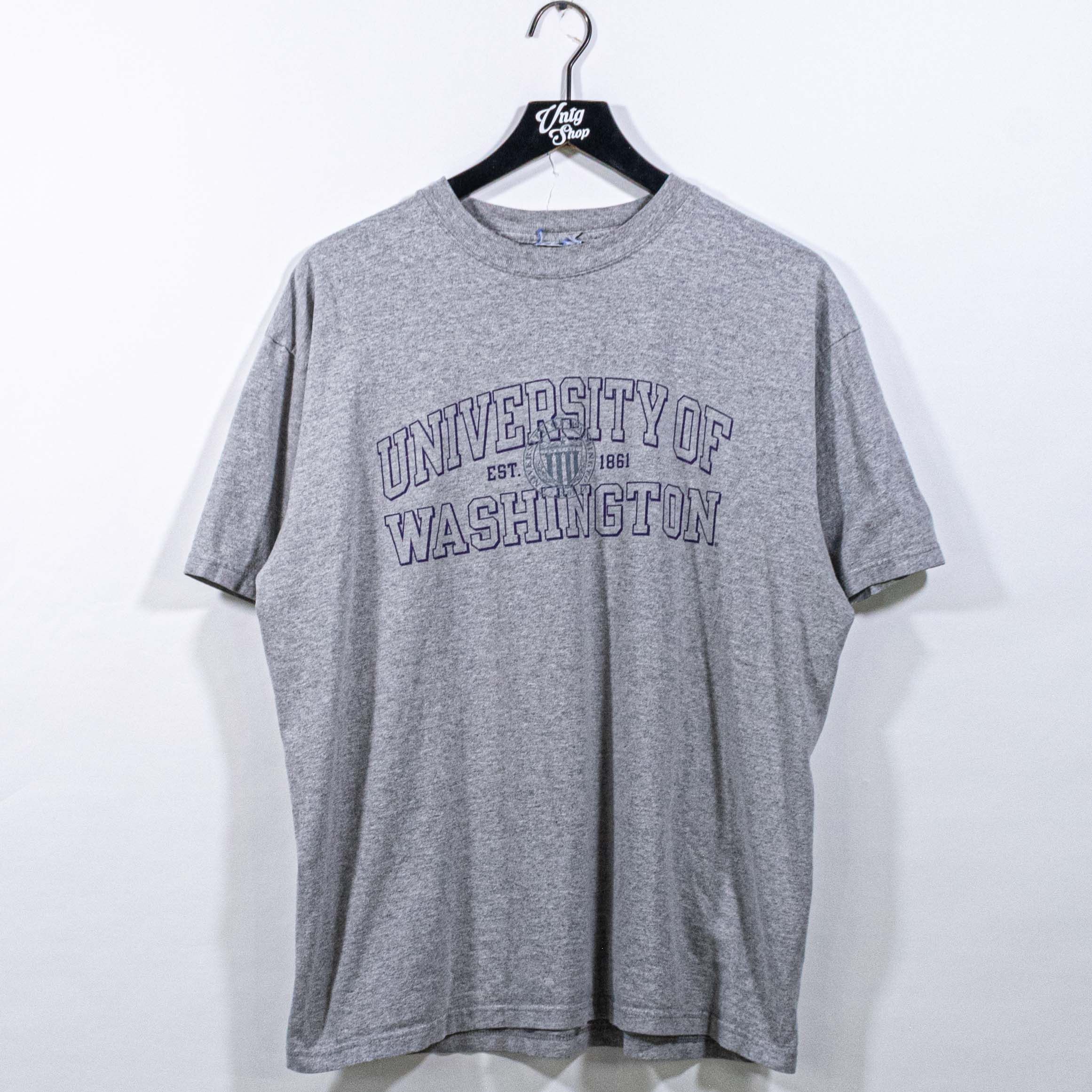 Champion University of Washington Champion T-Shirt Y2K College Sports Size US XL / EU 56 / 4 - 1 Thumbnail