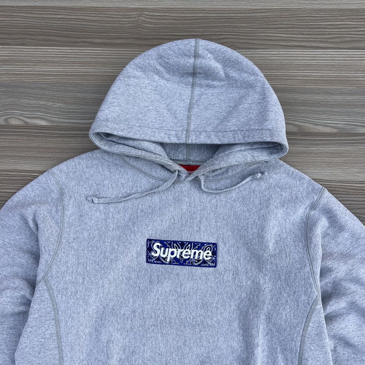 Supreme Supreme Bandana Box Logo Hoodie. Size US L / EU 52-54 / 3 - 2 Thumbnail