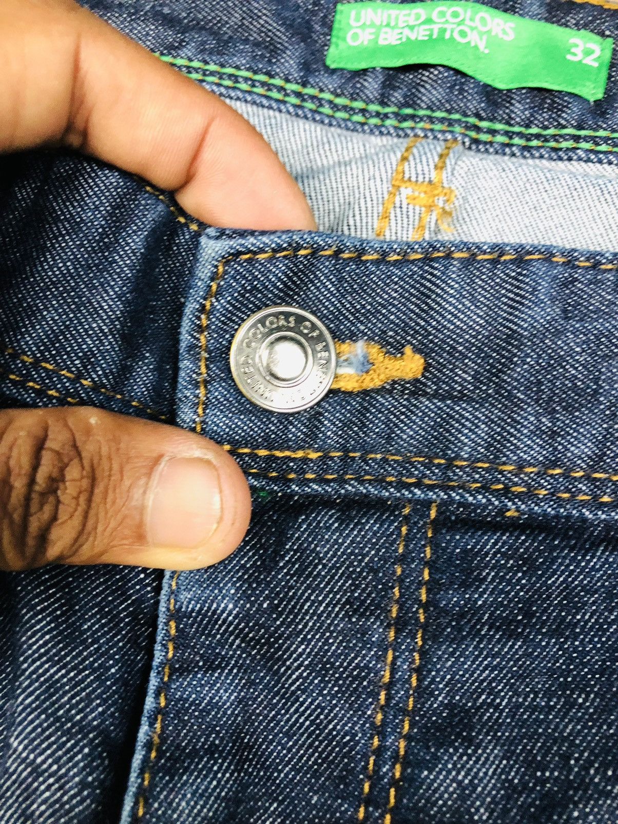 United Colors Of Benetton United Colors Of Benetton Jeans (34) Size US 32 / EU 48 - 5 Thumbnail