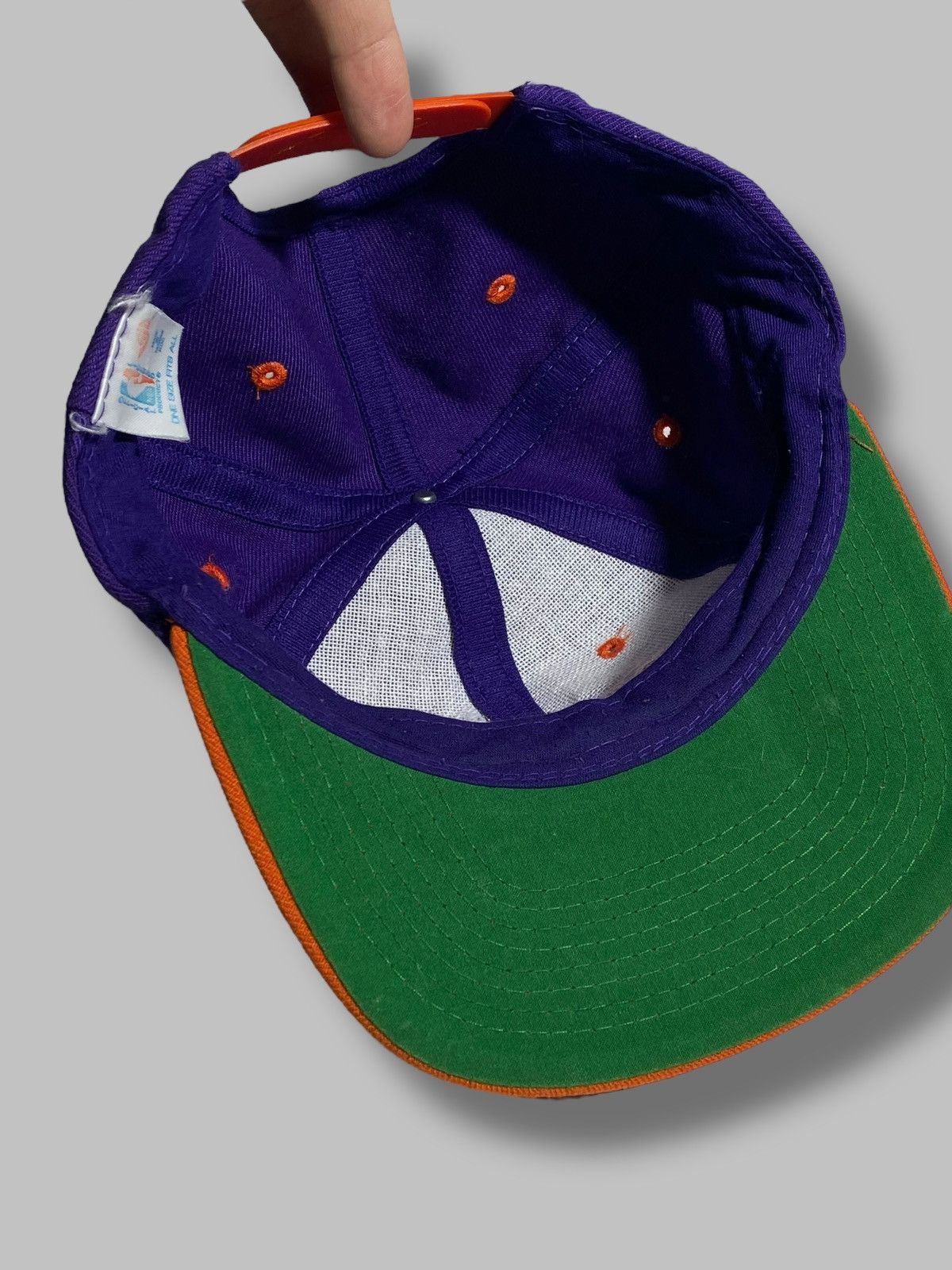 NBA Vintage 90s Phoenix Suns Signatures Rare Snapback Cap USA Size ONE SIZE - 7 Thumbnail