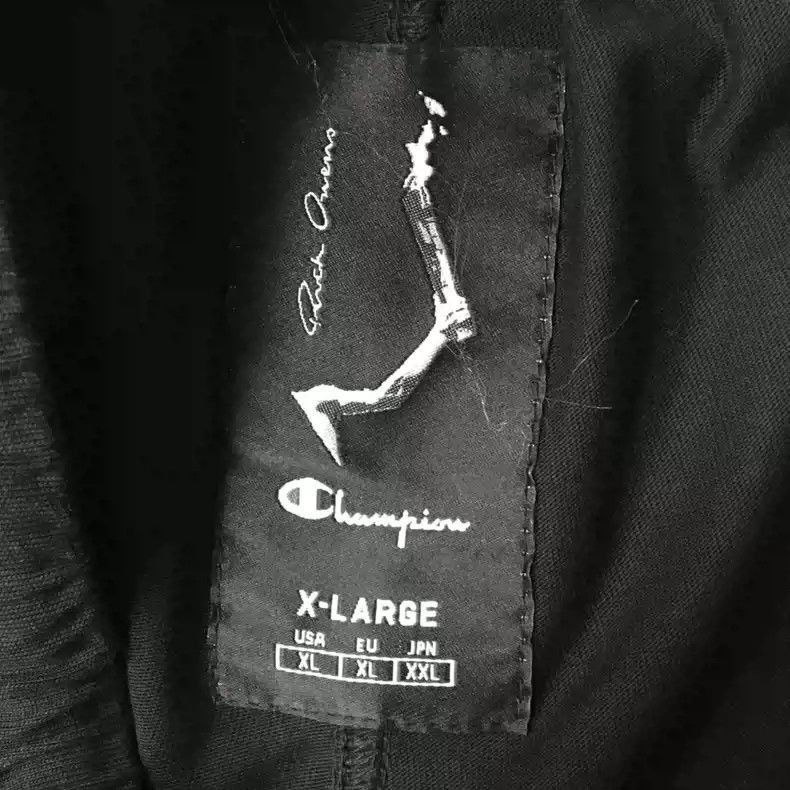 Rick Owens Rick Owens X champione black sports split shorts Size US 36 / EU 52 - 5 Thumbnail