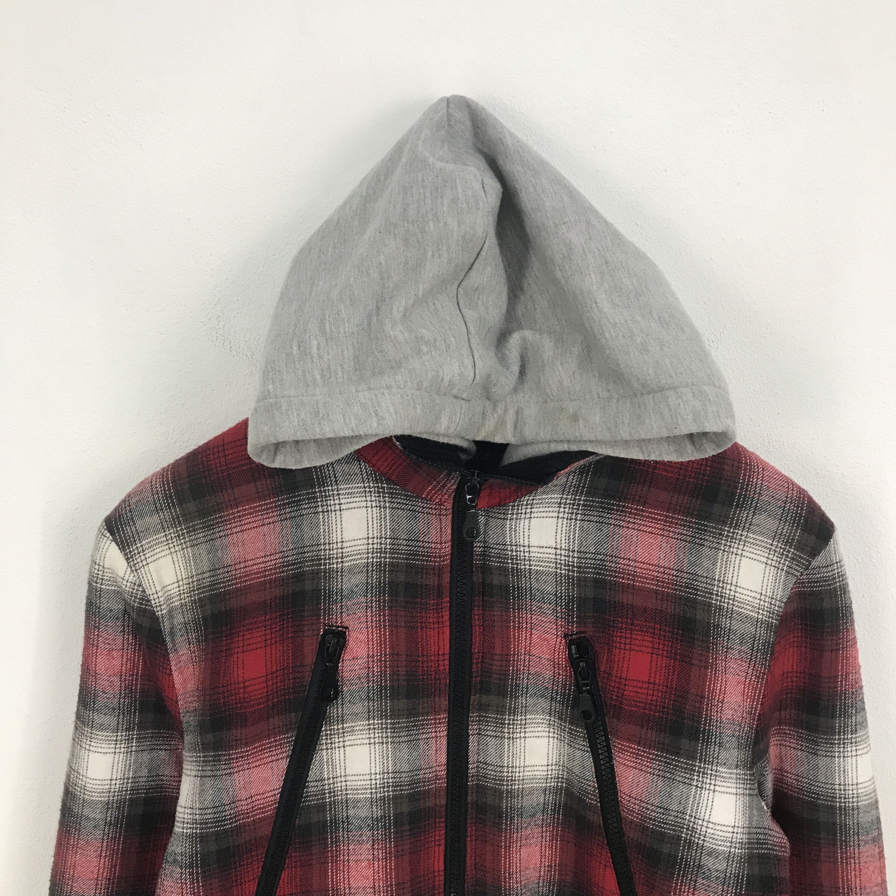 In The Attic × Vintage Rare in the attic flanner zipper jacket design hoodie Size US L / EU 52-54 / 3 - 2 Thumbnail