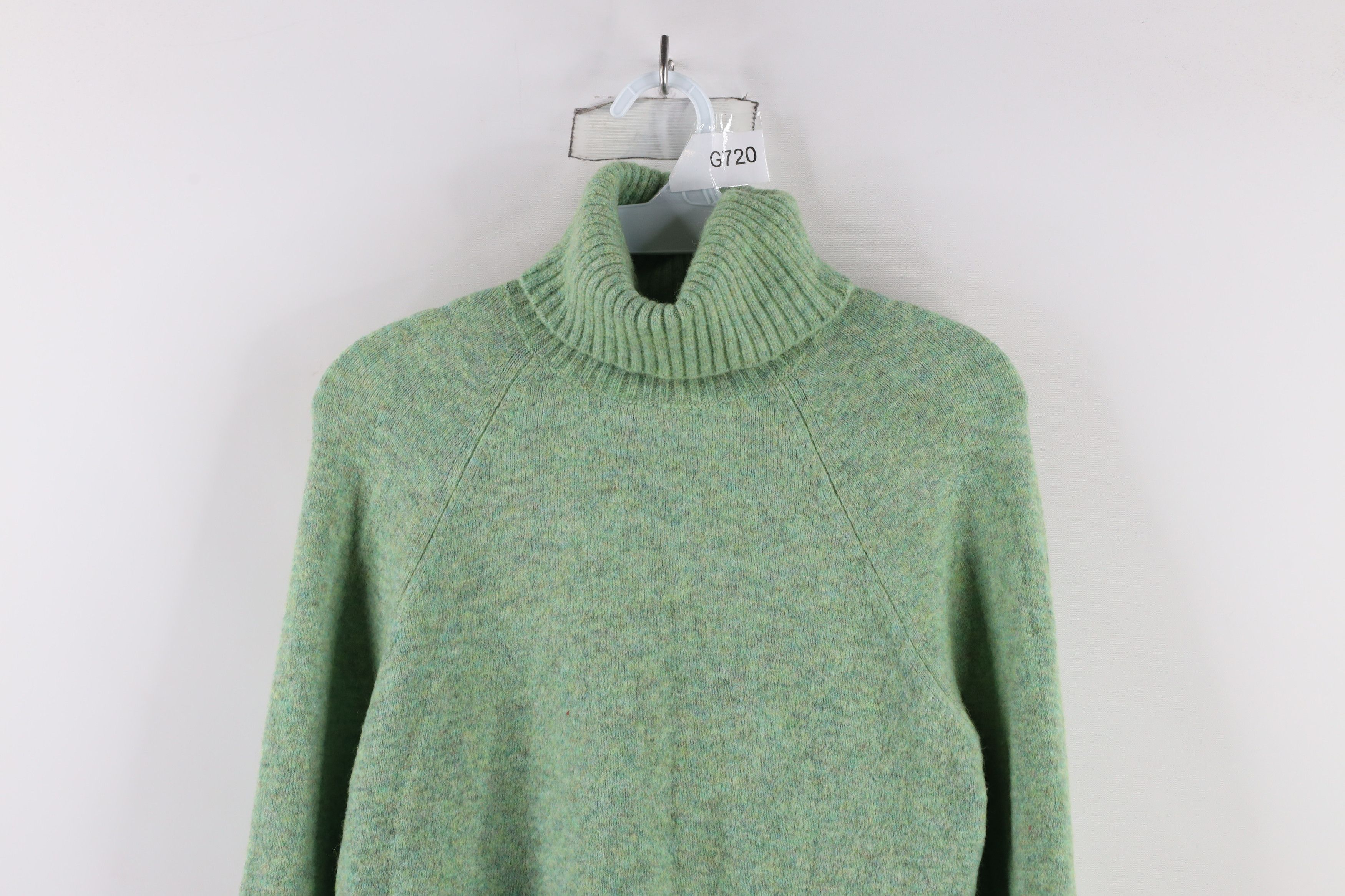 J.Crew × Vintage J Crew Blend Knit Tunic Turtleneck Sweater Rainbow Fleck Size S / US 4 / IT 40 - 2 Thumbnail
