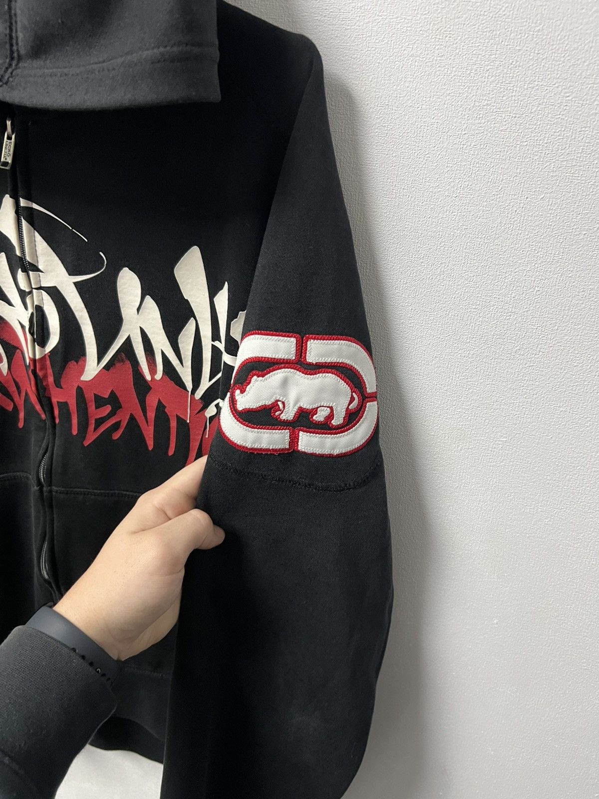Ecko Unltd. Rare Ecko Unltd Big Logo Y2K zip hoodie Size US M / EU 48-50 / 2 - 2 Thumbnail