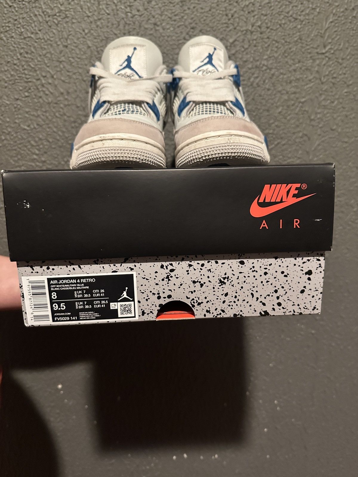 Jordan Brand Jordan 4 military blue size 8 Size US 8 / EU 41 - 4 Thumbnail