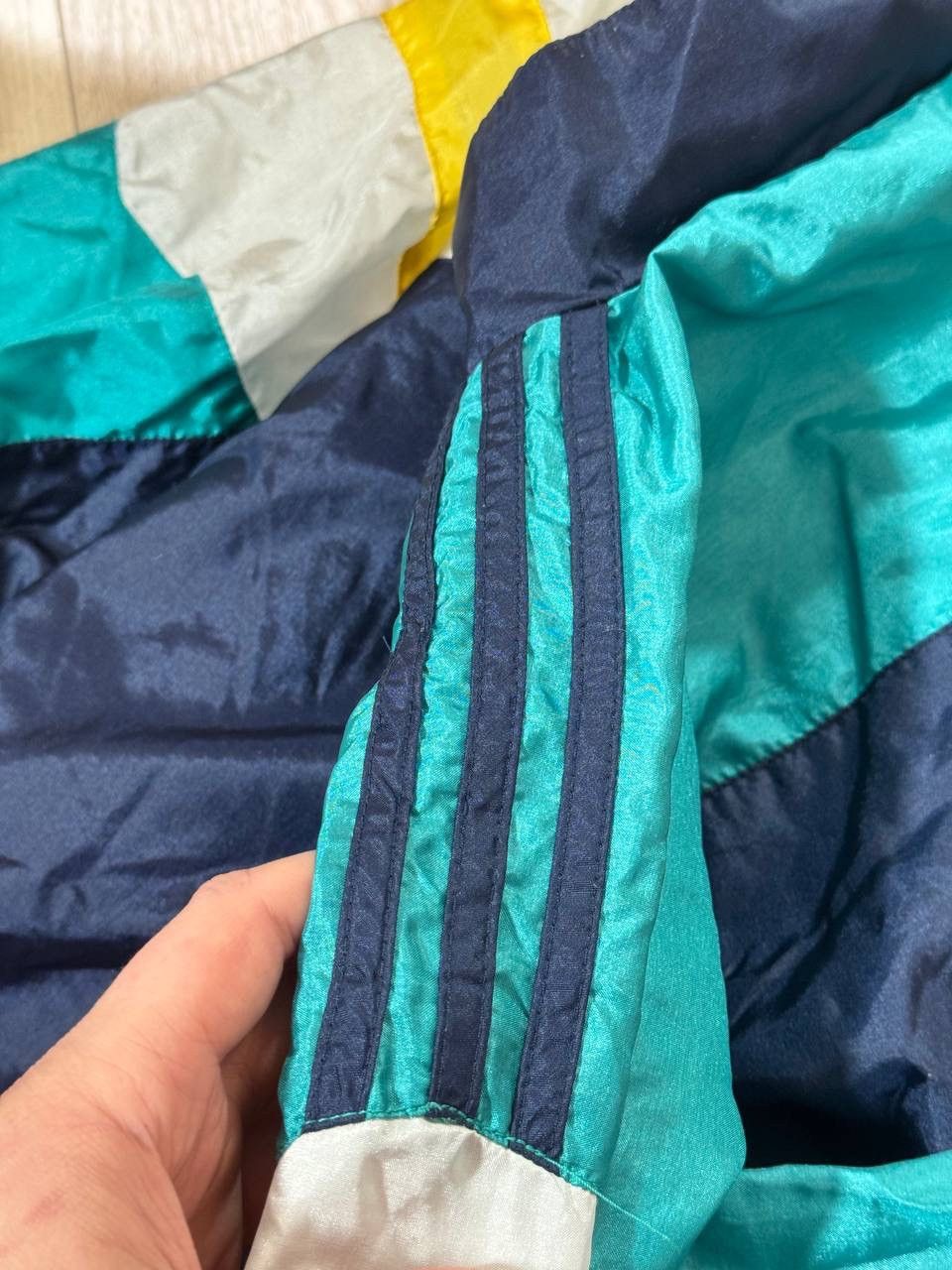Adidas Vintage 90s Adidas Track Suit Made In Taiwan Size L Size US L / EU 52-54 / 3 - 4 Thumbnail