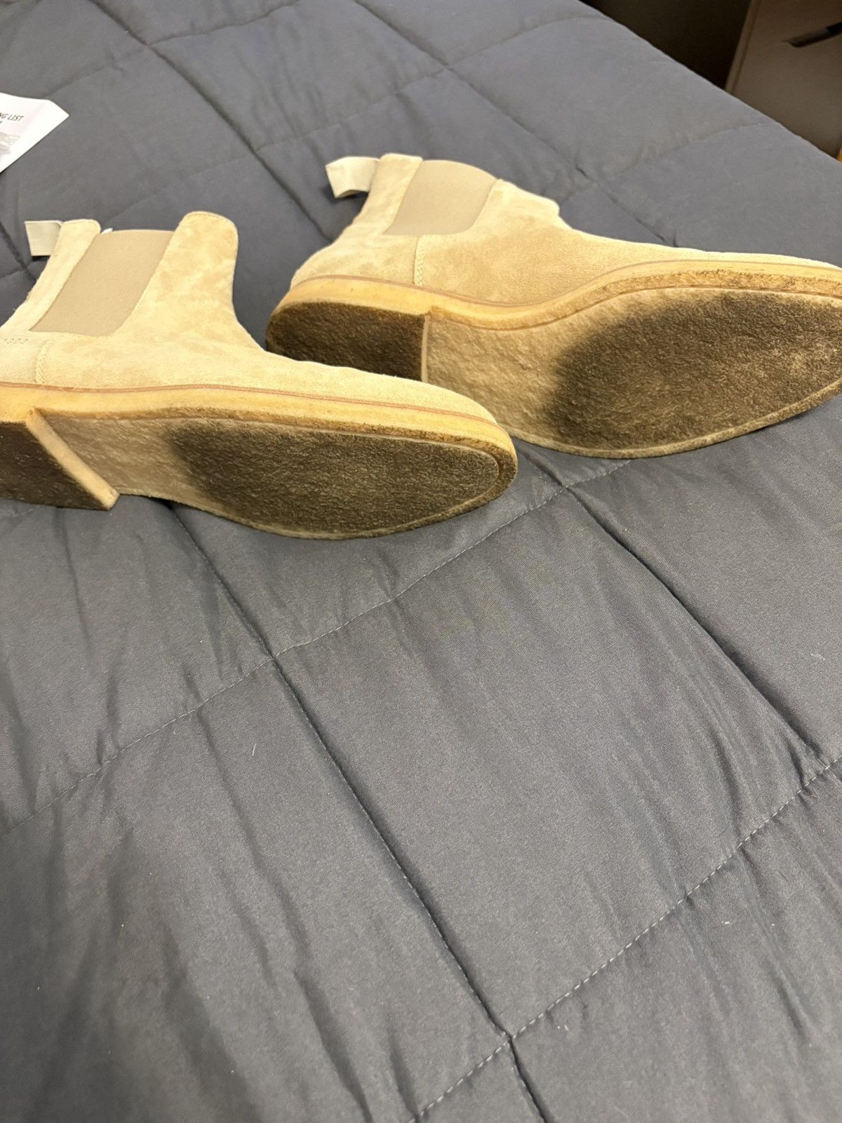 Common Projects COMMON PROJECTS - 41 - SUEDE TAN - MINT Size US 8 / EU 41 - 5 Thumbnail