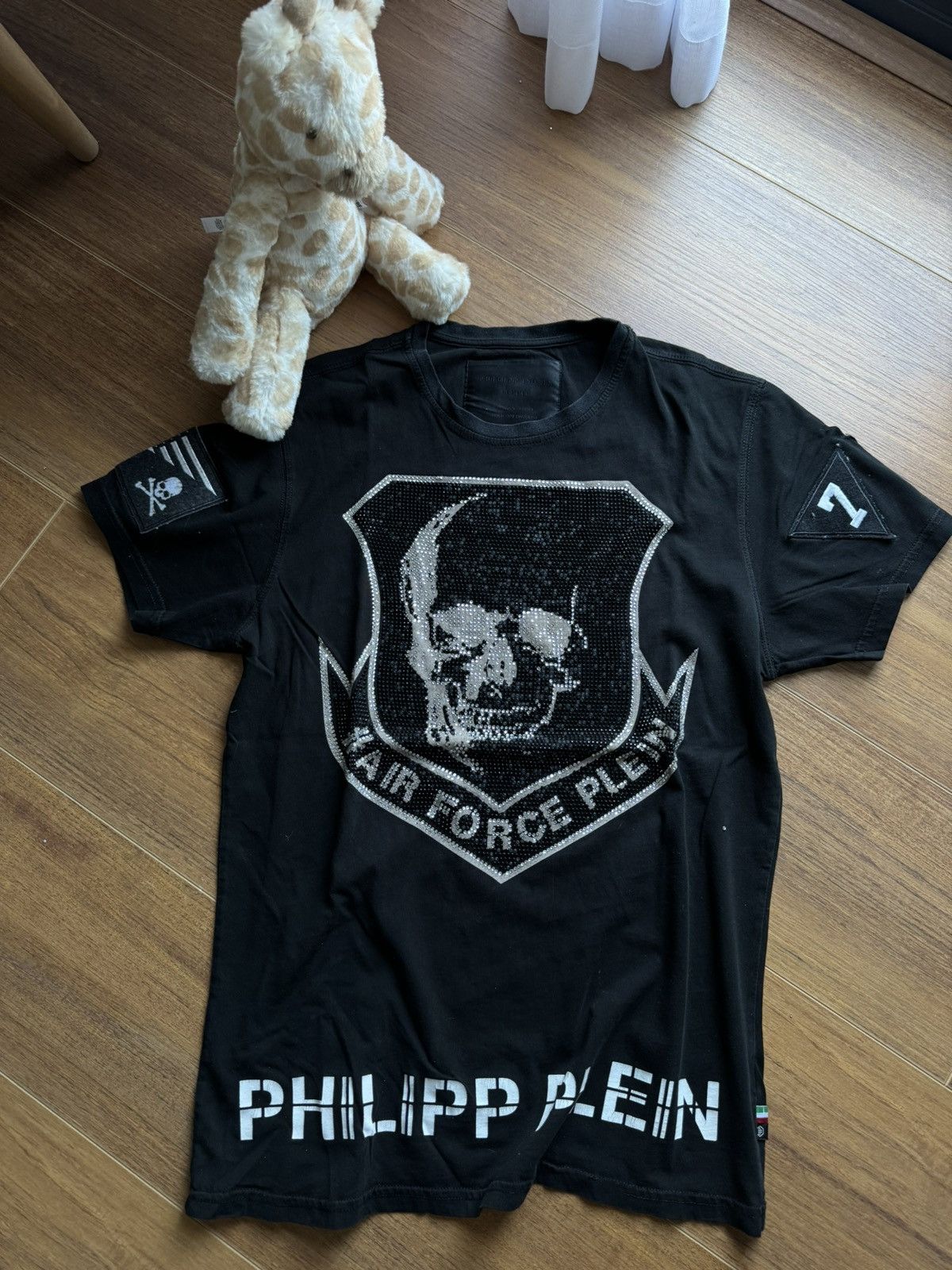 Philipp Plein Philipp Plein "Airforce Skull" Size US L / EU 52-54 / 3 - 1 Thumbnail