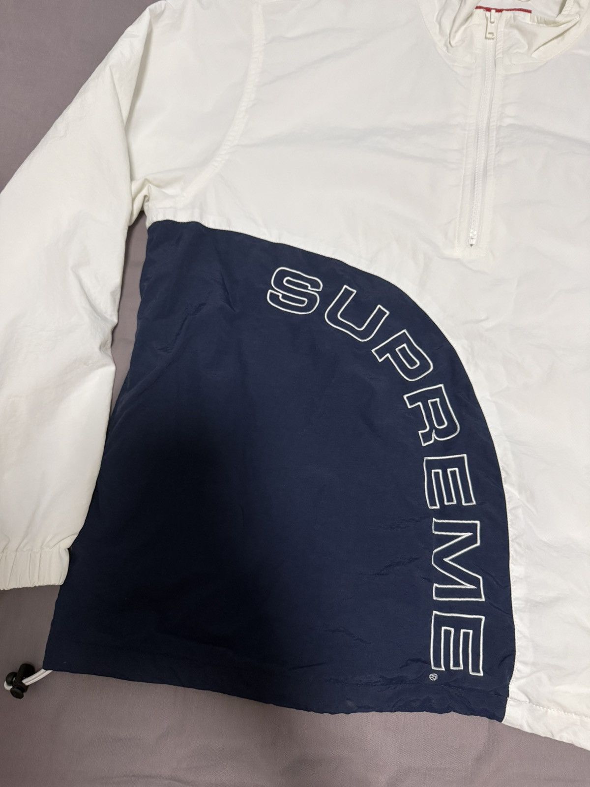 Supreme Supreme ss18 corner arc half zip pullover Jacket Size US M / EU 48-50 / 2 - 2 Thumbnail