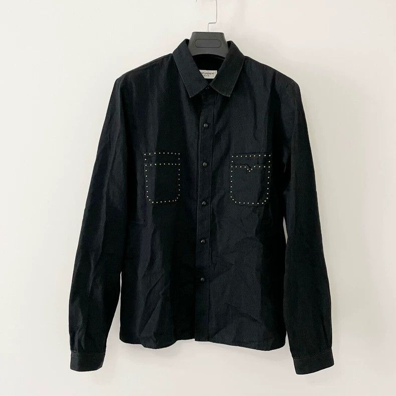 Saint Laurent Paris Saint Laurent Paris Riveted shirt-2506 Size US M / EU 48-50 / 2 - 1 Thumbnail