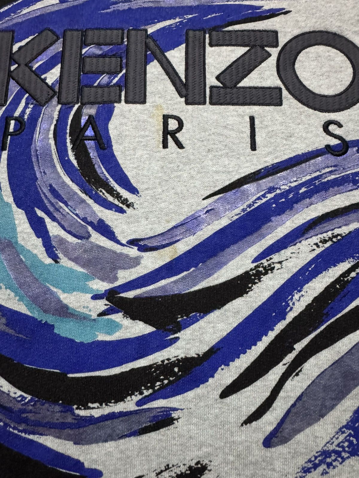 Kenzo Kenzo Paris Embroidered Spell Out Big Logo With Side Zipper Size US M / EU 48-50 / 2 - 8 Thumbnail