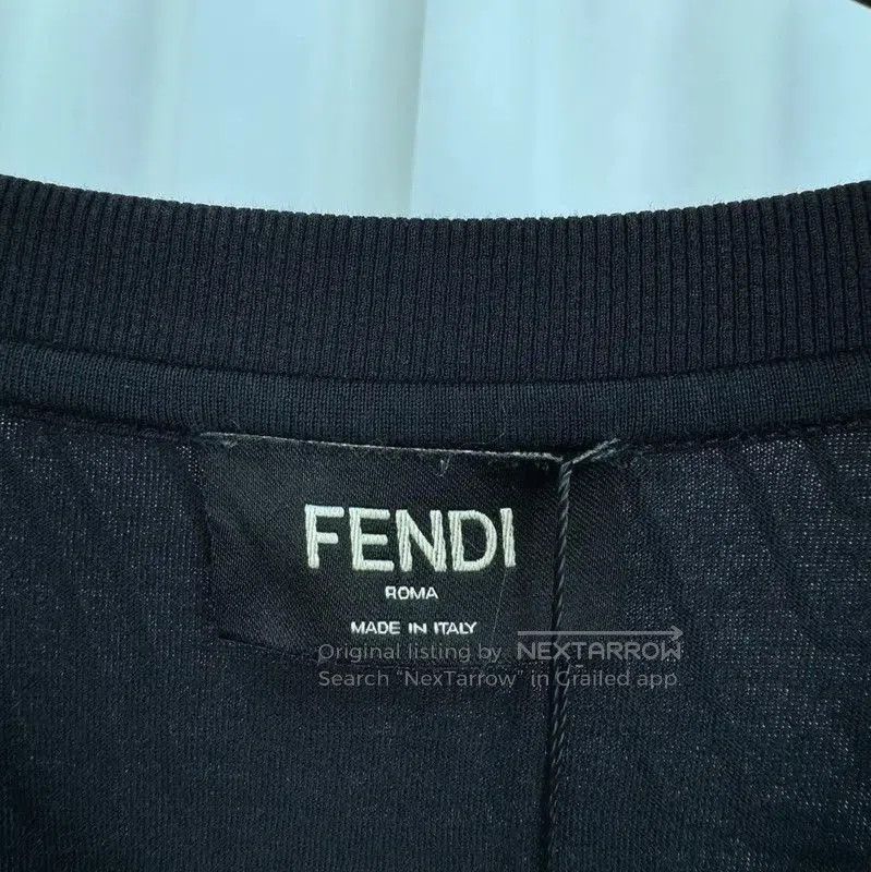 Fendi Fendi Black LOGO Short Sleeve T-Shirt . Size US L / EU 52-54 / 3 - 5 Thumbnail