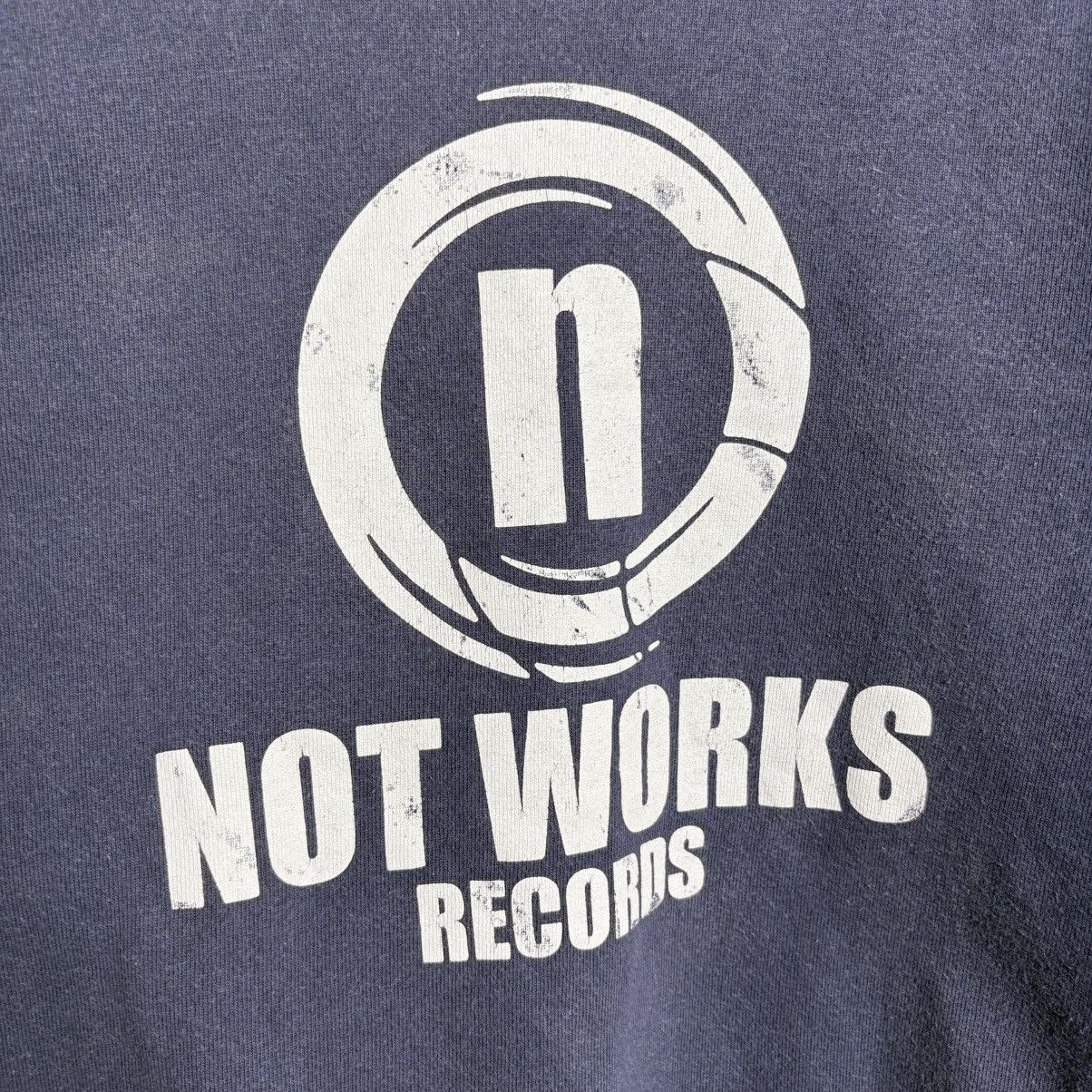 Band Tees Vintage Not Works Records Sweatshirt Distressed Band Tee 90s Size US M / EU 48-50 / 2 - 6 Thumbnail