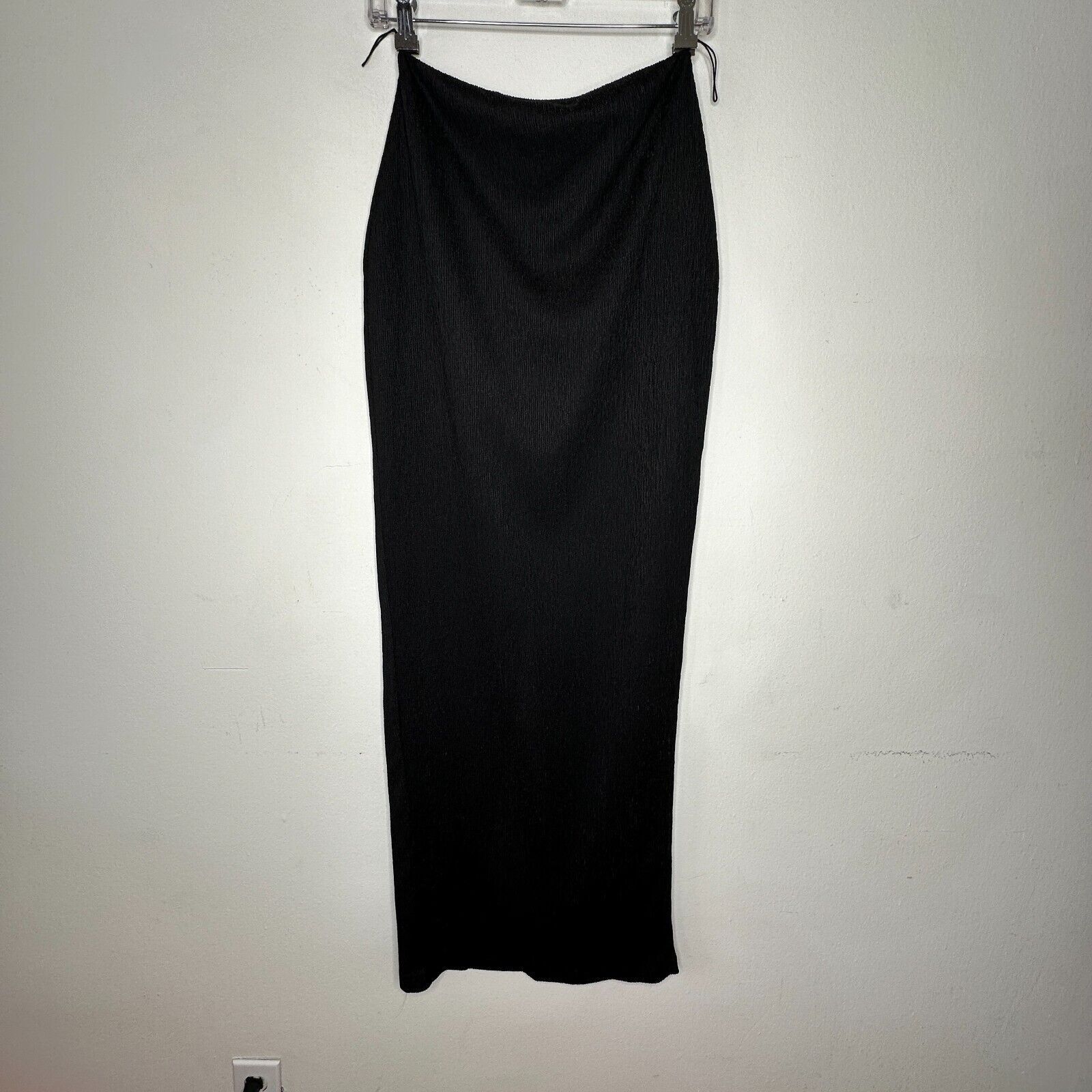 Other NWT Rumer Black High Waist Pencil Tucker Maxi Back Slit S Size 26" / US 2 / IT 38 - 1 Thumbnail