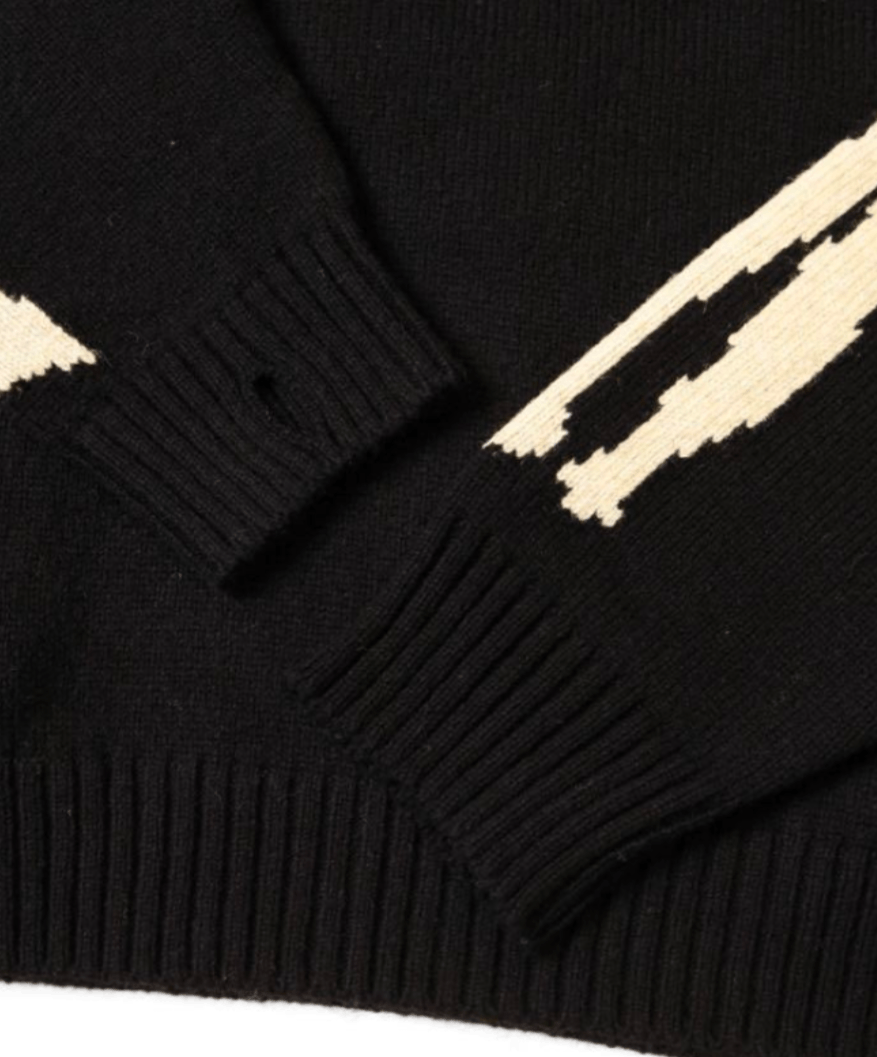 Kapital Capital 5G Wool BONE Hooded Sweater Size US L / EU 52-54 / 3 - 6 Thumbnail