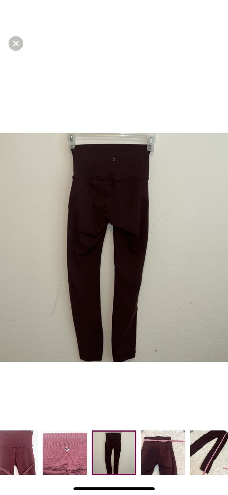 Lululemon Lululemon high times pant leggings size 2 Size 26" / US 2 / IT 38 - 2 Thumbnail