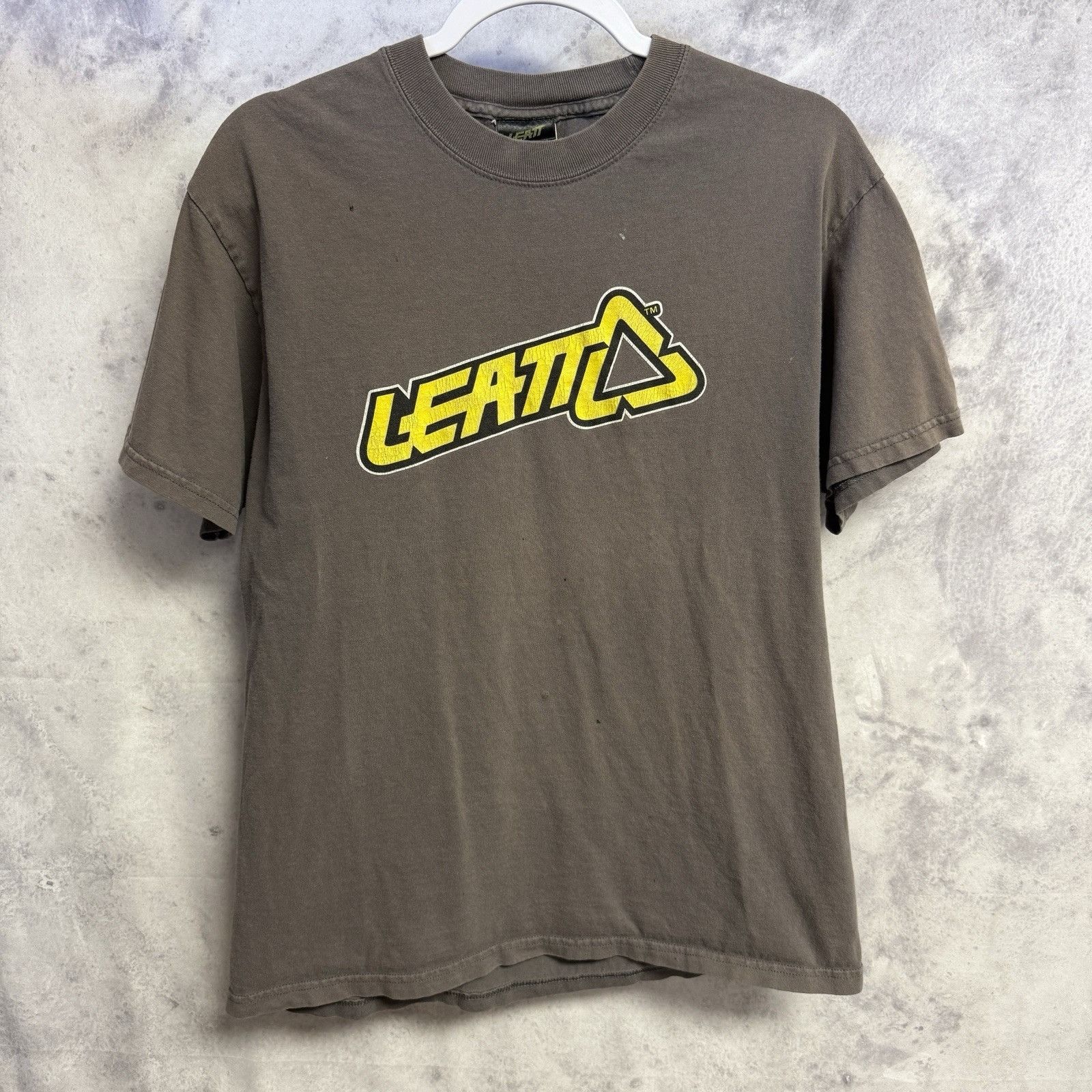 Vintage Vintage Leatt Racing T Shirt Mens Medium Brown Motocross MTB Size US M / EU 48-50 / 2 - 2 Thumbnail