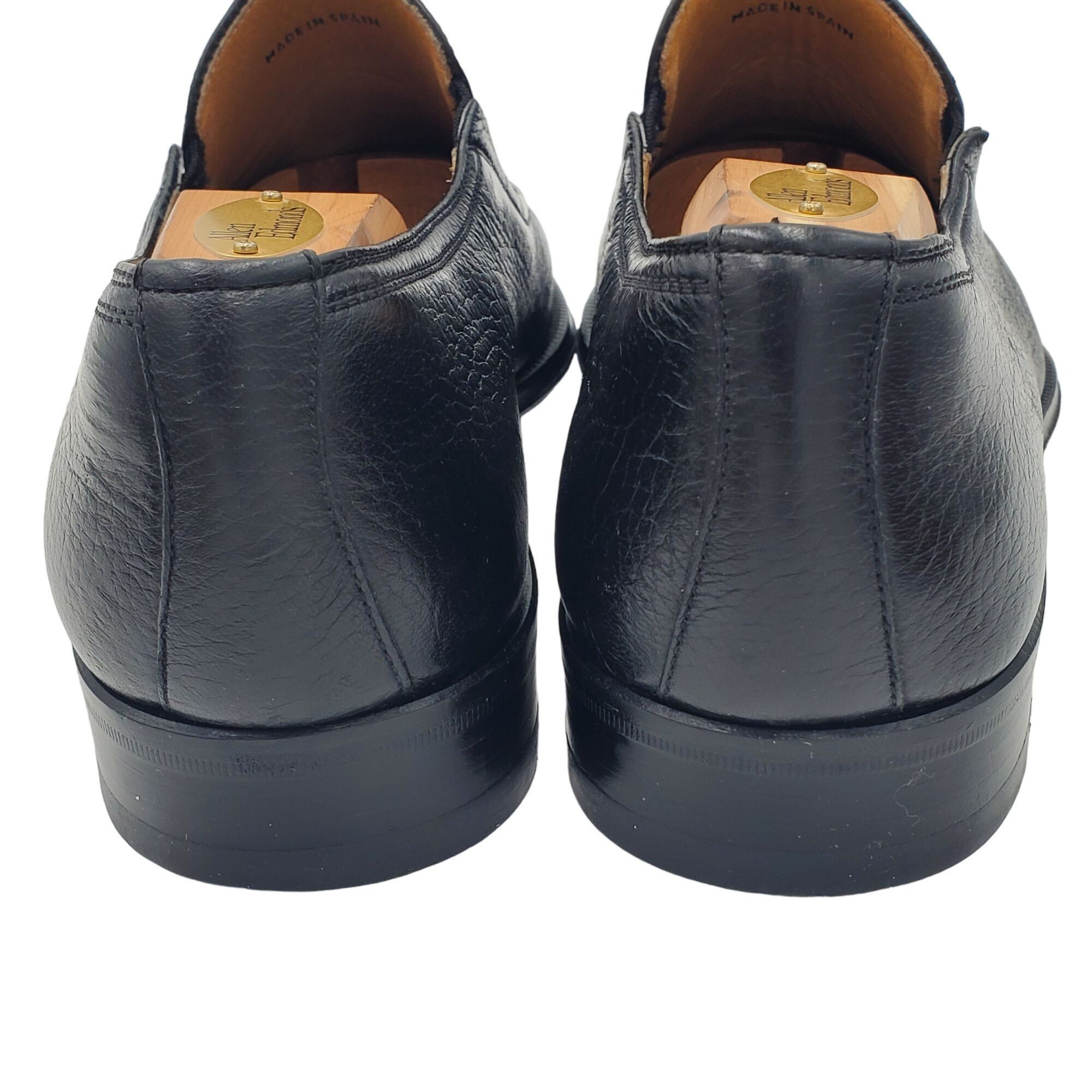 Magnanni Spain Magnanni Men's size 10 Black Leather Loafer Dress Shoe Size US 10 / EU 43 - 5 Thumbnail