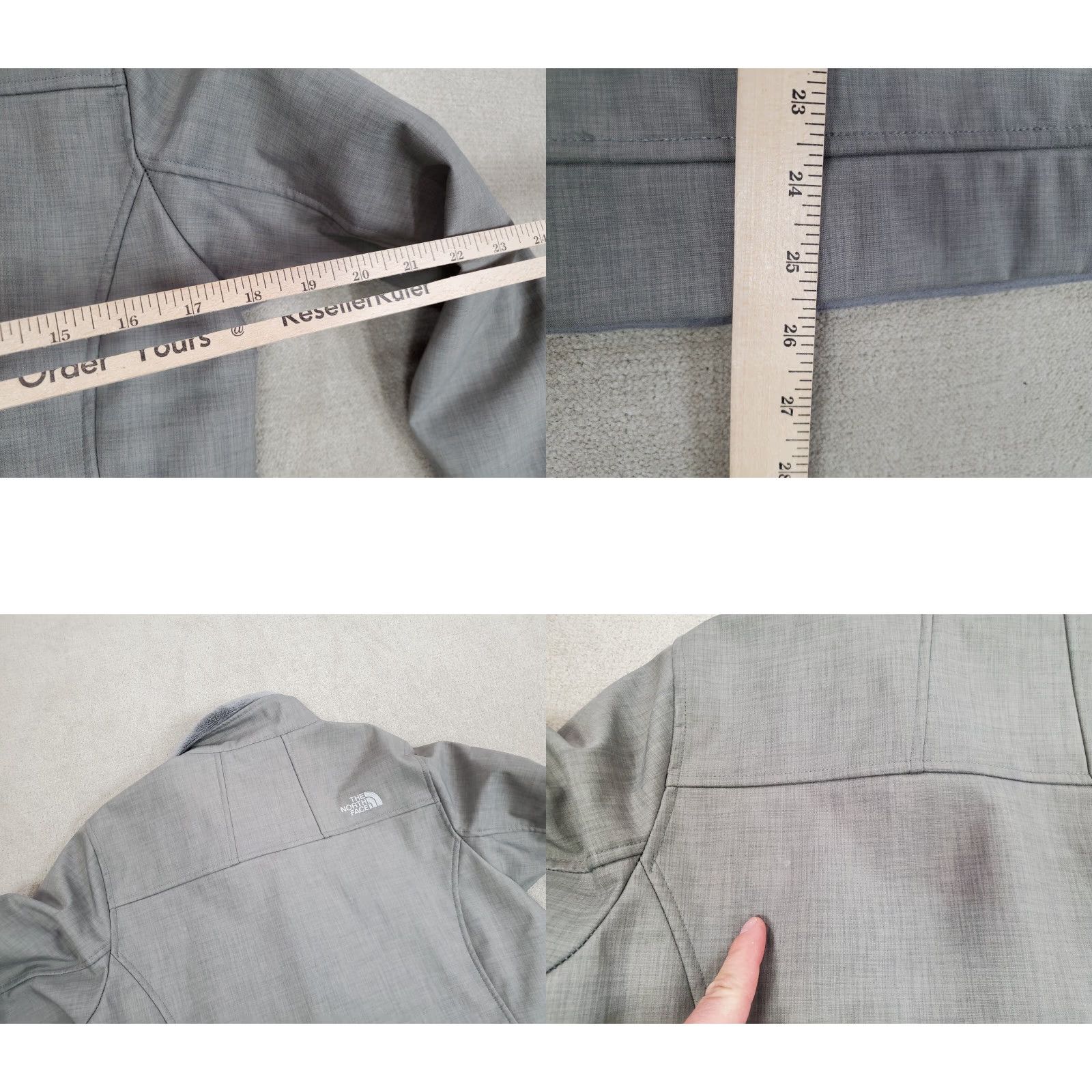 The North Face The North Face Jacket Womens M Gray Apex Chromium Thermal Coat Fleece Size M / US 6-8 / IT 42-44 - 8 Thumbnail