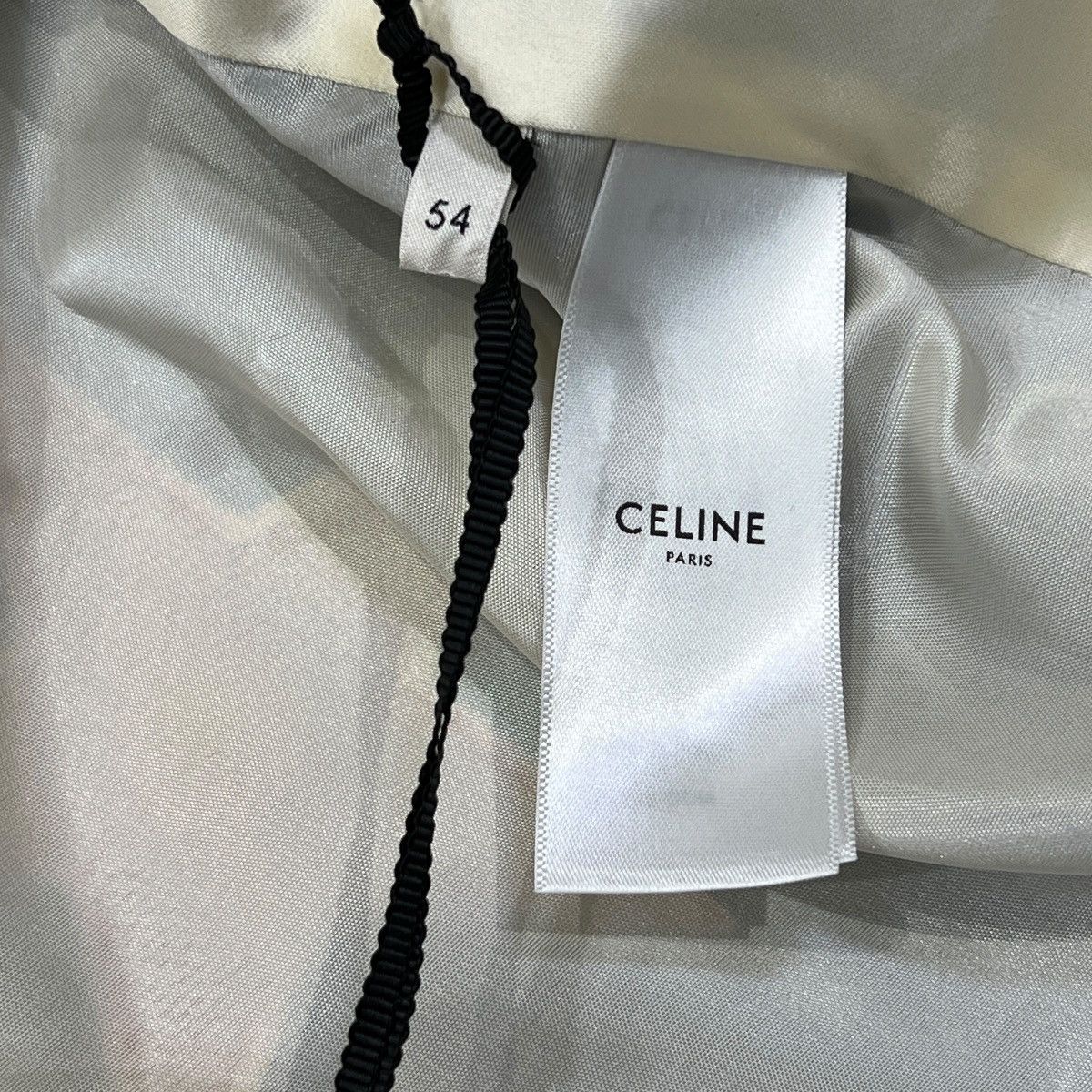 Celine CELINE 23SS HEDI SLIMANE Souvenir Satin Teddy Bomber Jacket Size US L / EU 52-54 / 3 - 7 Thumbnail