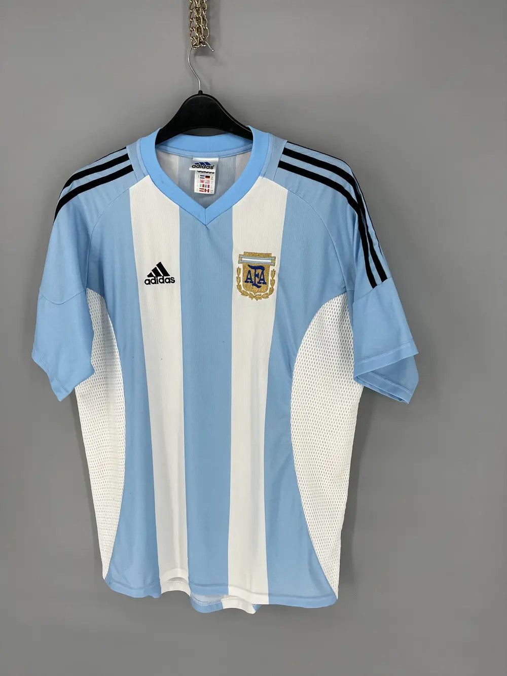 Adidas ARGENTINA 90S HOME FOOTBALL SHIRT SOCCER JERSEY ADIDAS Size US XL / EU 56 / 4 - 3 Thumbnail