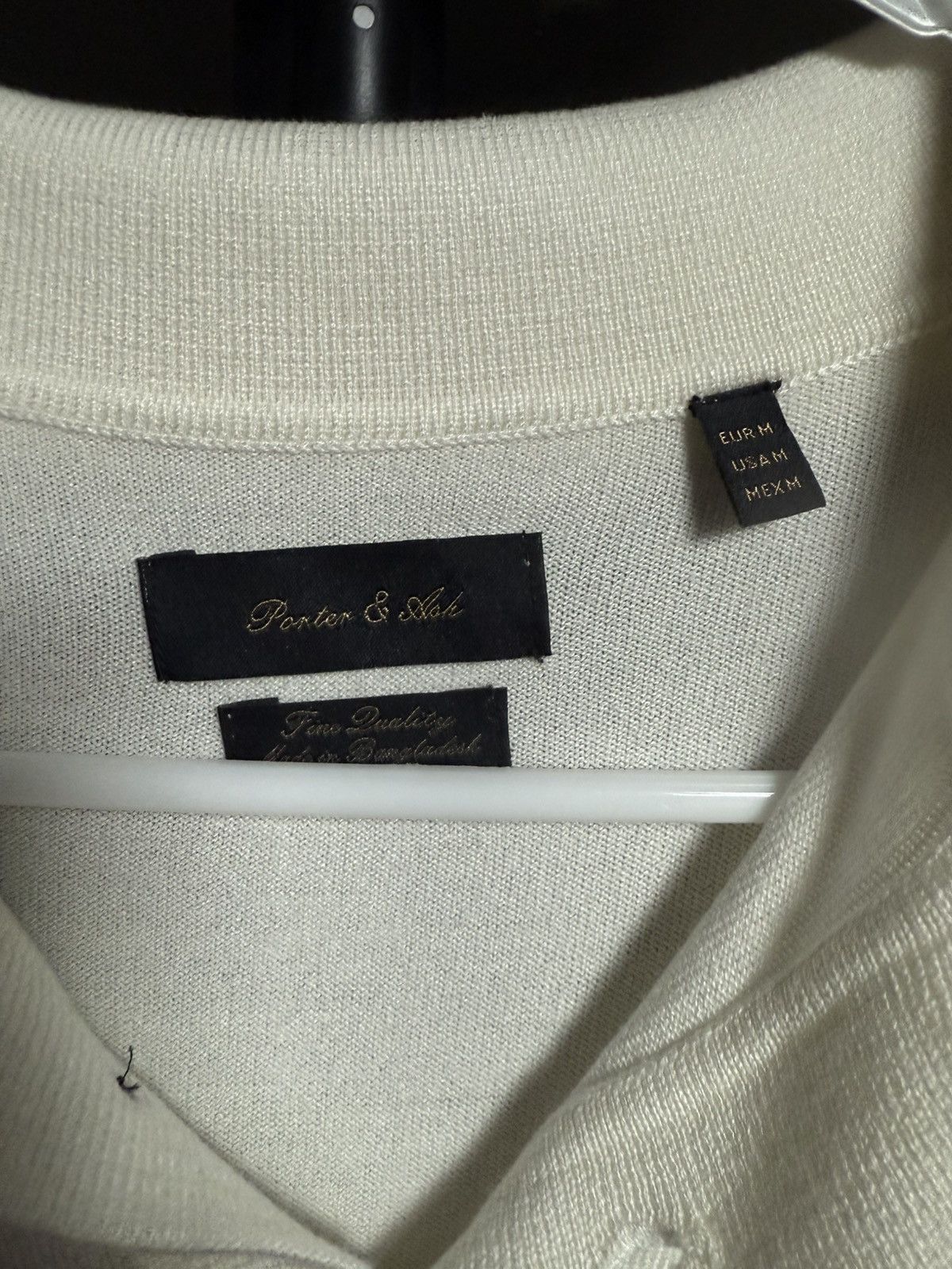 Other Porter & Ash Mens knitted polo Size US M / EU 48-50 / 2 - 3 Thumbnail