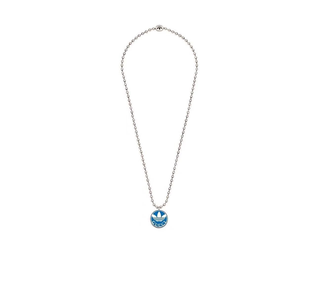 Adidas × Gucci Enamel Boule Large Pendant Necklace Size ONE SIZE - 5 Thumbnail