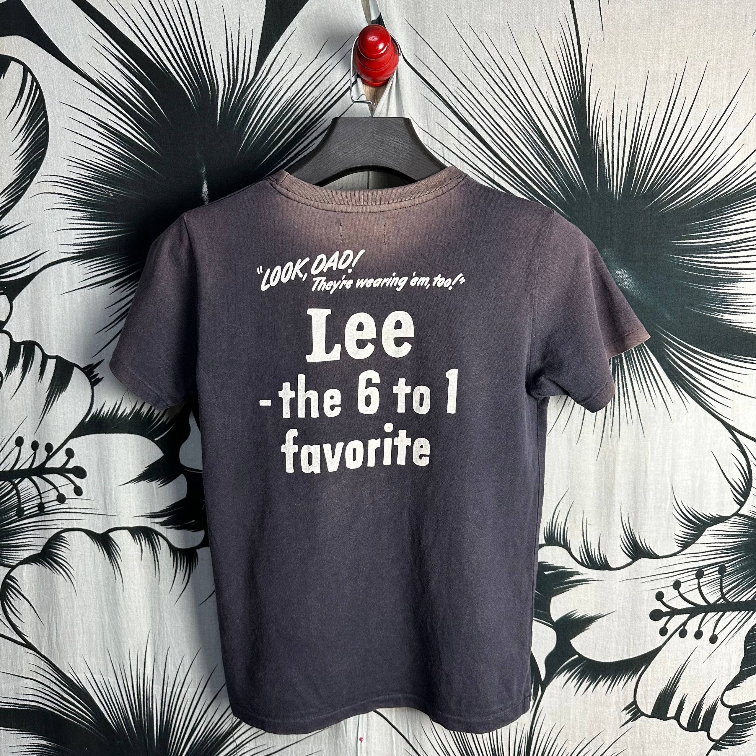 Vintage Vintage Lee Union Made Faded T-Shirt Size US S / EU 44-46 / 1 - 2 Thumbnail