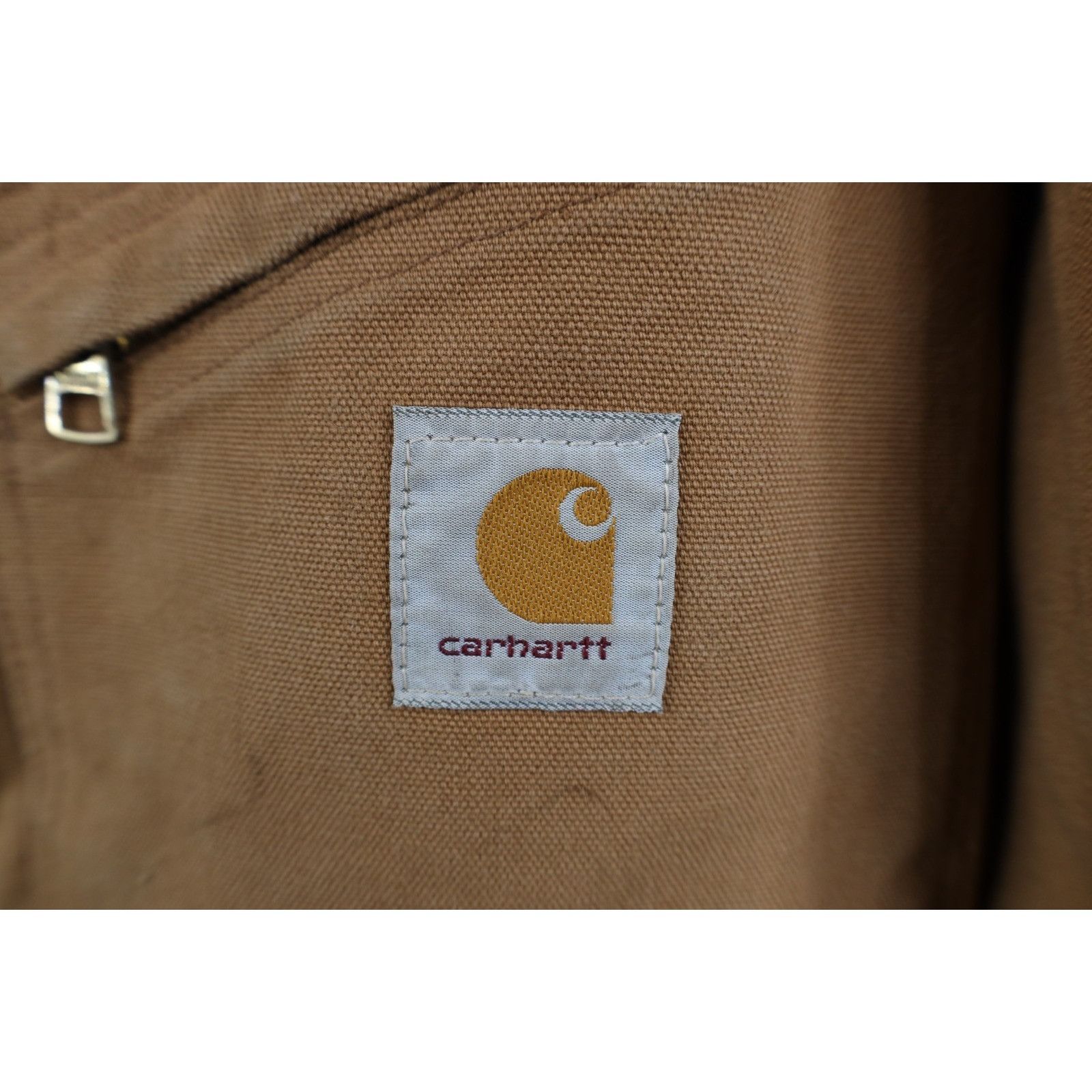 Carhartt Vintage 80s Carhartt Distressed Quilted Canvas Coveralls Size US 44 / EU 60 - 7 Thumbnail