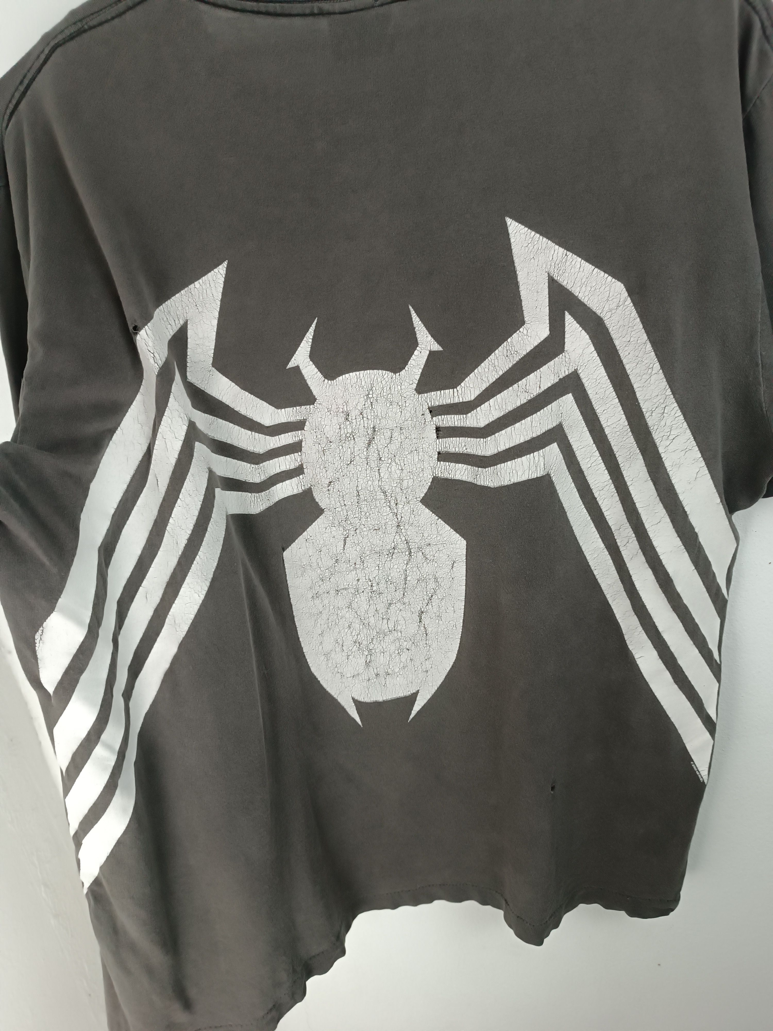 Marvel Comics THRASHED FADED VINTAGE 90'S SPIDERMAN OVERPRINT VERY RARE Size US XL / EU 56 / 4 - 19 Thumbnail