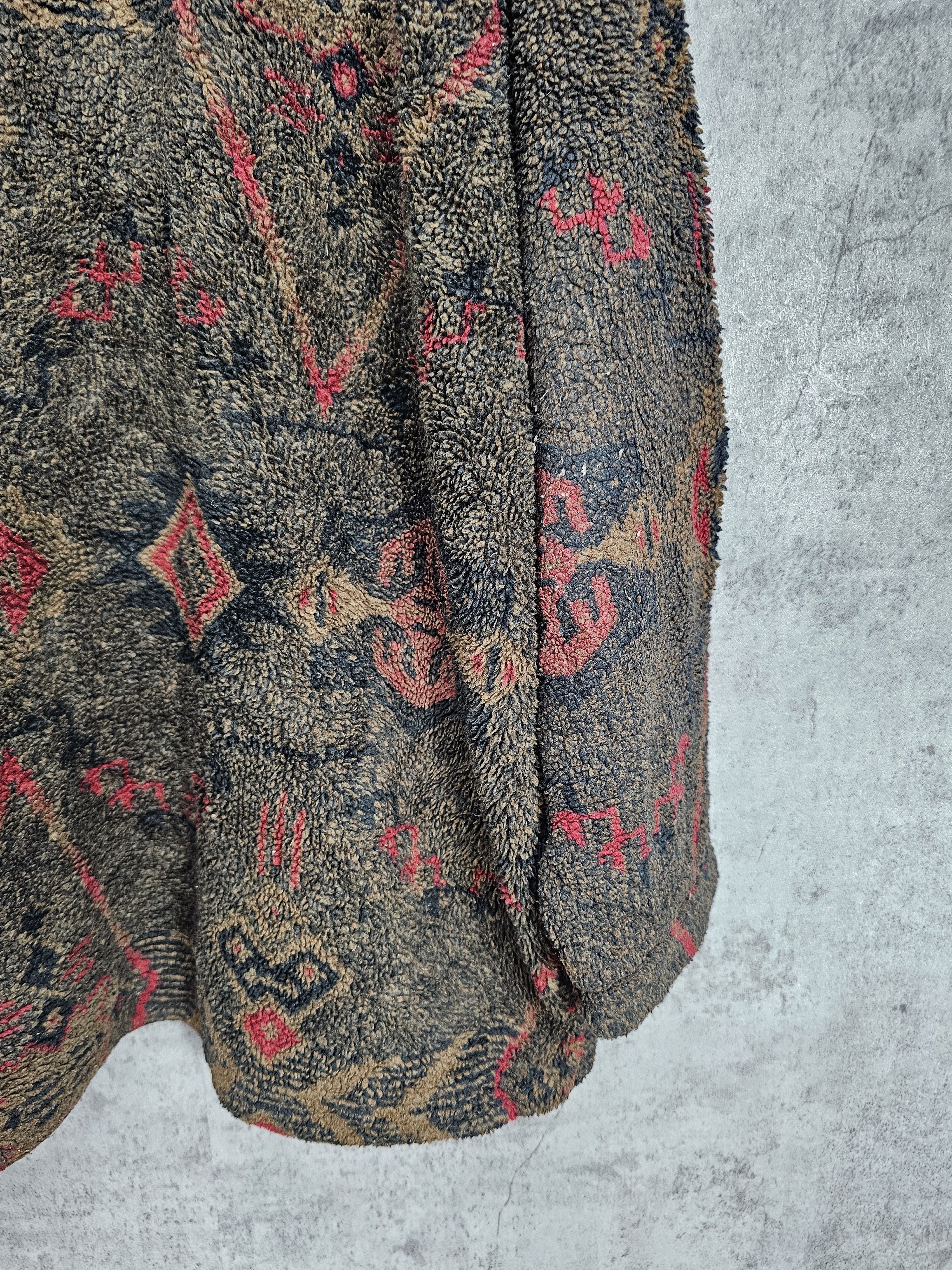 Other Vtg ALPS Aztec Abstract Design Hiking Fleece Jacket J0044 Size US XL / EU 56 / 4 - 4 Thumbnail