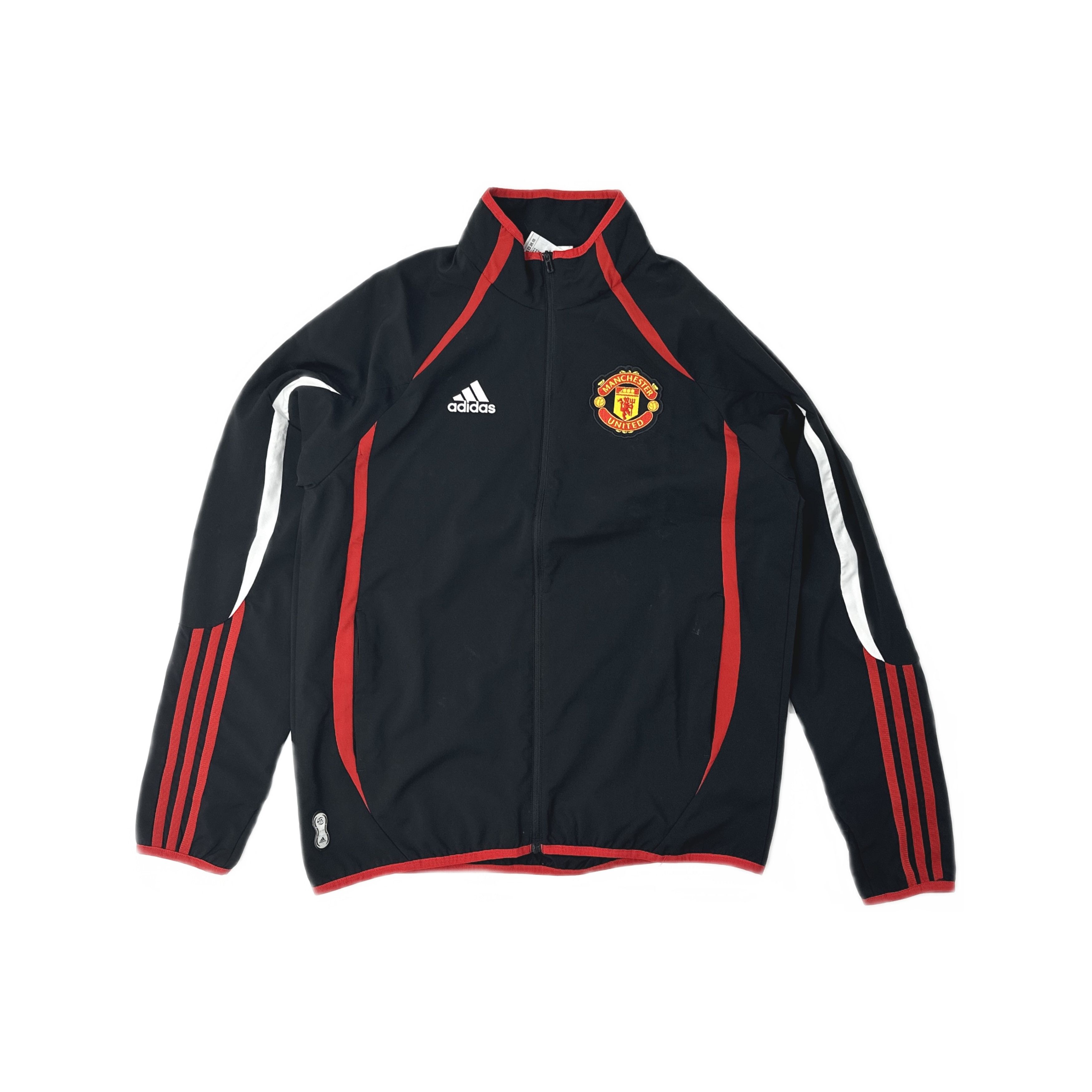 Adidas Manchester United Track Jacket Size L in Black, Men’s