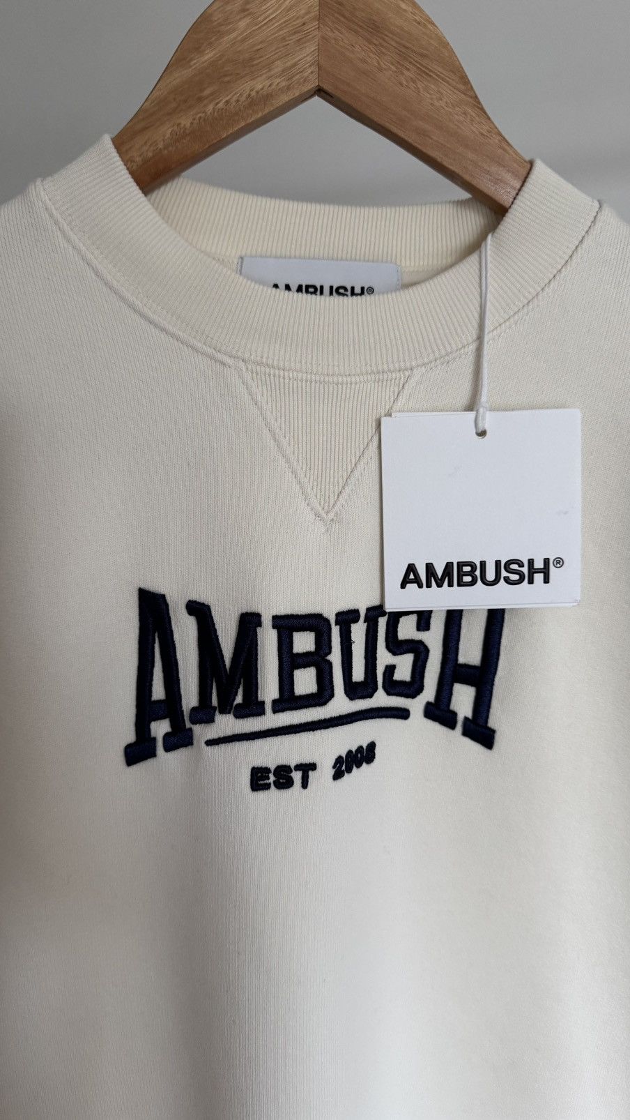 Ambush Design Ambush sweatshirt XS S M new with tags beige Size US XS / EU 42 / 0 - 7 Thumbnail