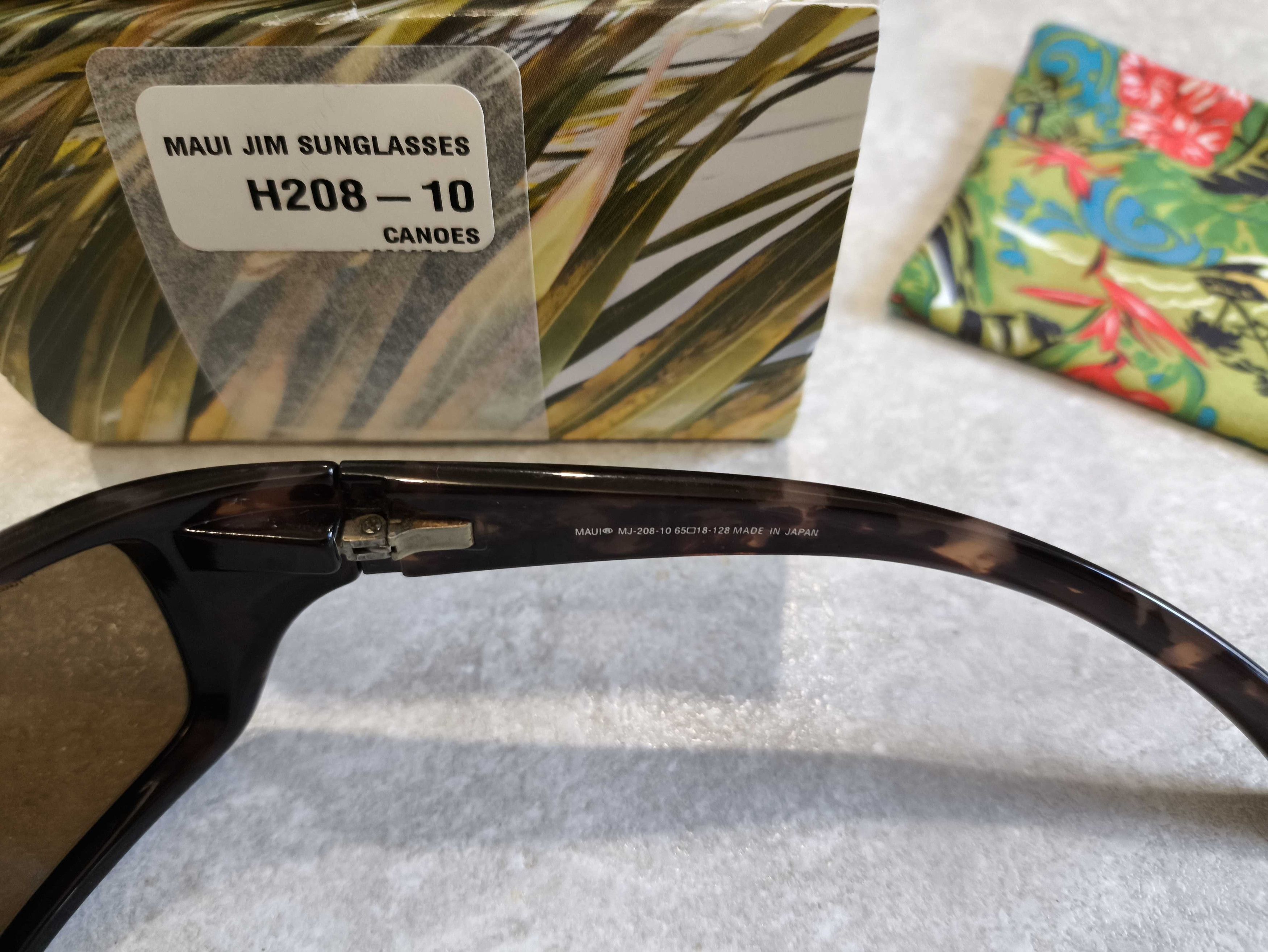 Maui Jim Очки Maui Jim Canoe MJ 208 Japanese Sunglasses Size ONE SIZE - 6 Thumbnail