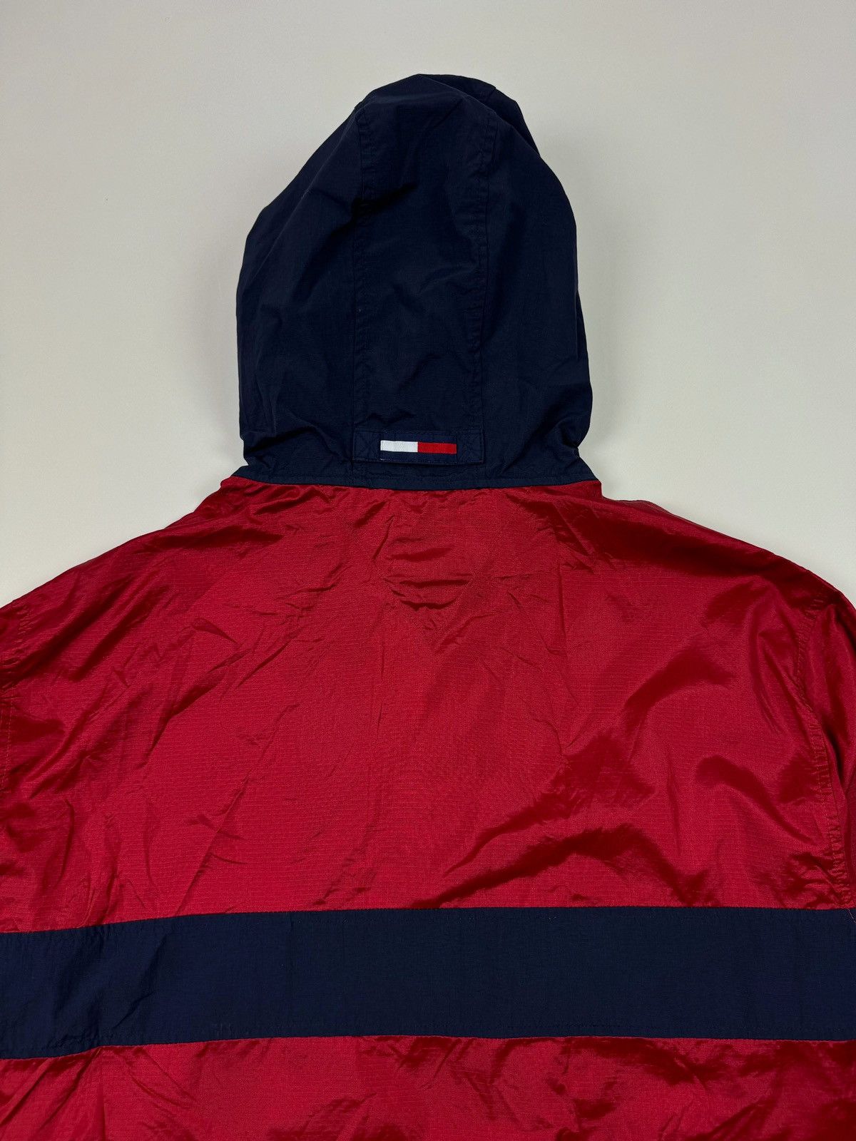 Tommy Hilfiger Vintage Tommy Hilfiger Red Anorak Jacket Size US XL / EU 56 / 4 - 17 Thumbnail