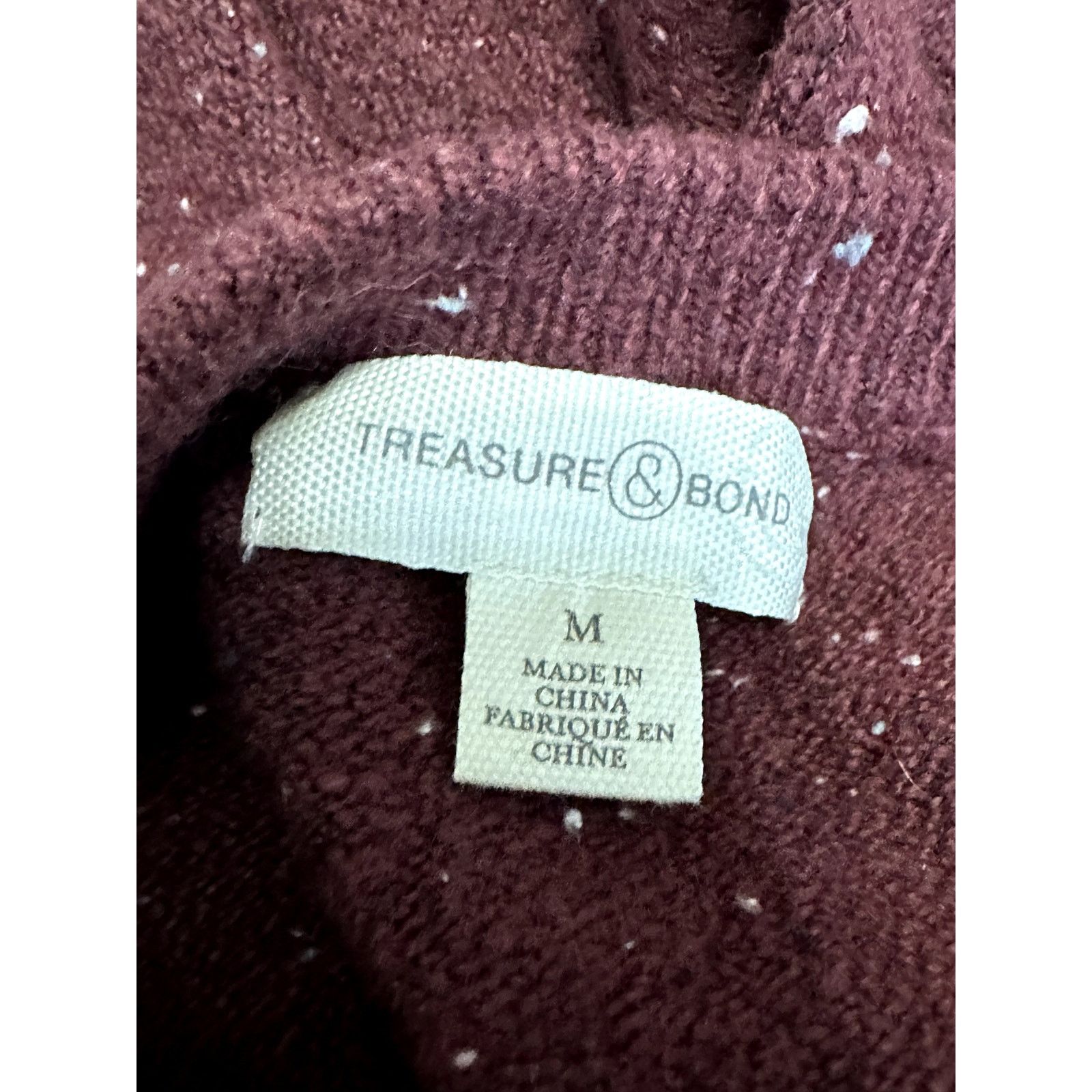 Treasure & Bond Treasure & Bond Sweater Wool Speckled Purple Women's M NWOT Size M / US 6-8 / IT 42-44 - 6 Thumbnail