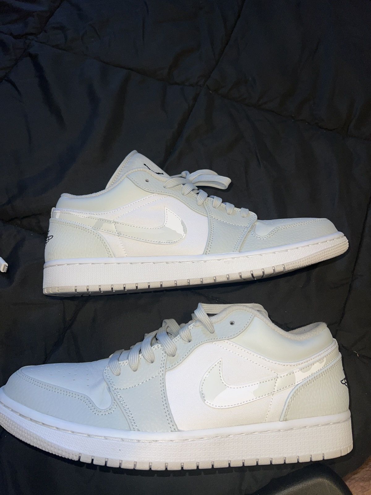 Nike Nike Air Jordan 1 Low White Camo Size US 11 / EU 44 - 4 Thumbnail