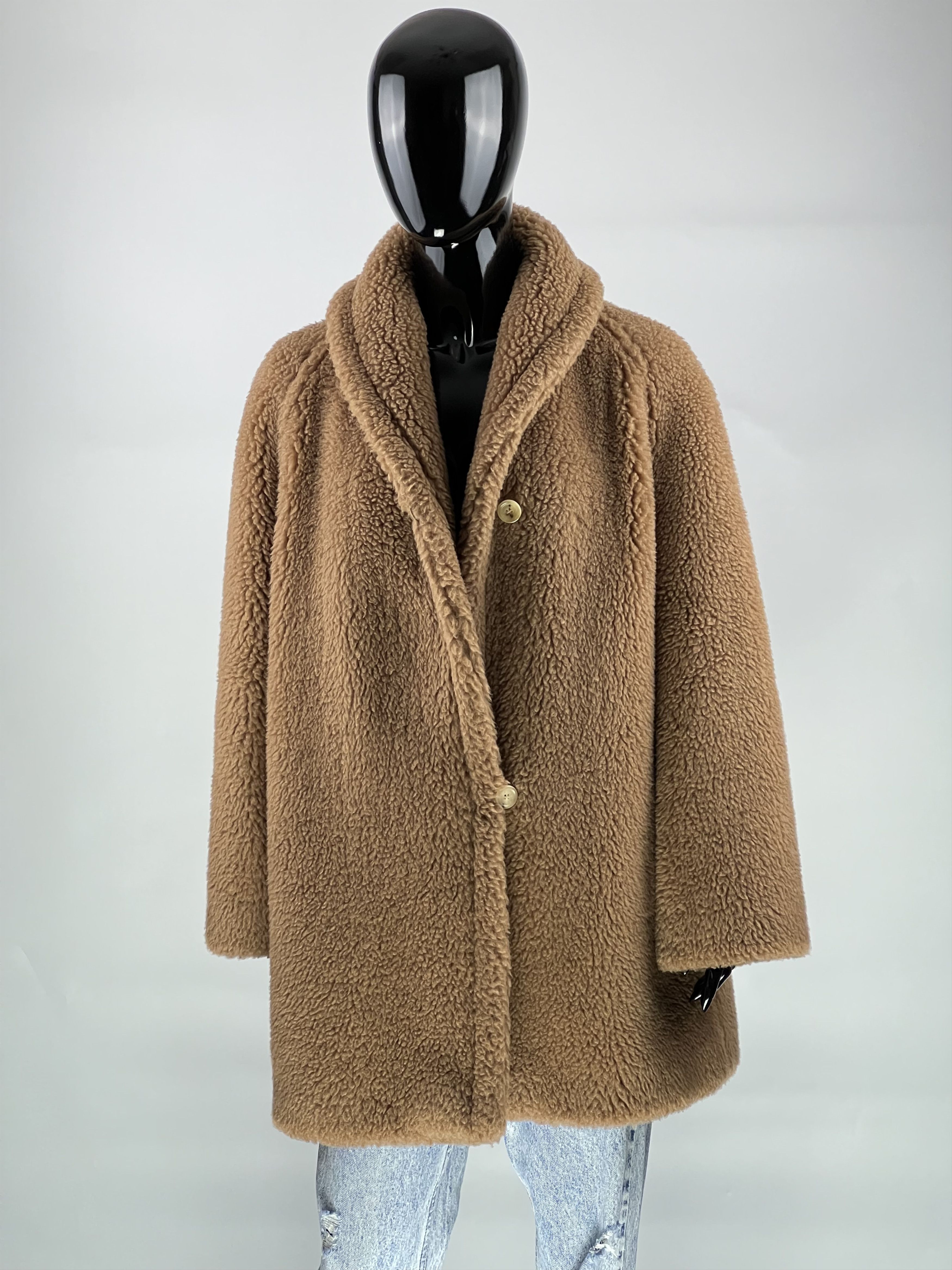 Max Mara Max Mara Teddy Bear Icon Camel Hair And Silk Blend Coat Size M / US 6-8 / IT 42-44 - 2 Thumbnail