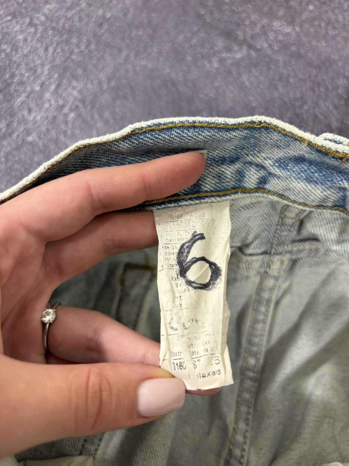 Carhartt Vintage Carhartt USA Straight Fit Light Blue Denim Jeans Size US 36 / EU 52 - 15 Thumbnail