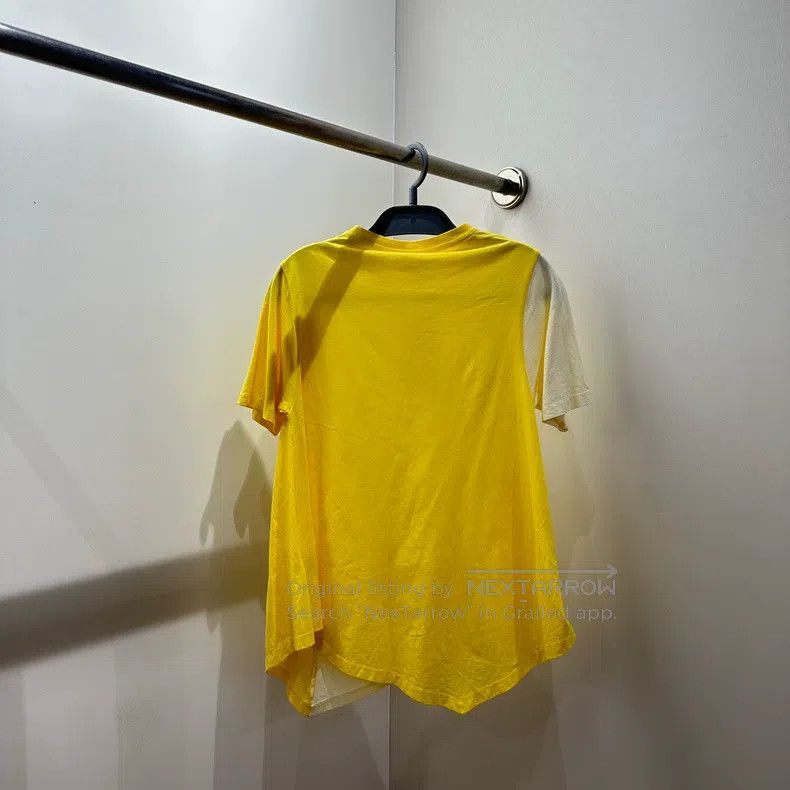 Loewe Loewe Contrast Color Irregular Hem Short Sleeve Size XS / US 0-2 / IT 36-38 - 2 Thumbnail