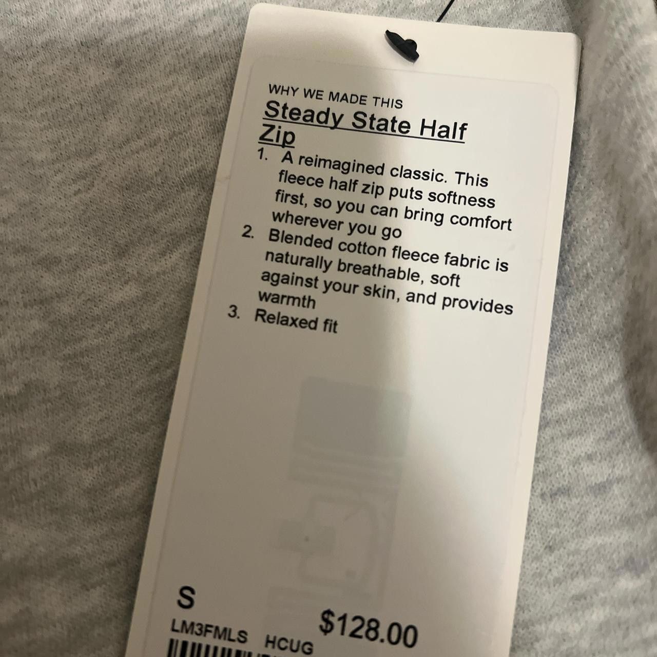 Lululemon Lululemon Steady State Half Zip Size US S / EU 44-46 / 1 - 3 Thumbnail