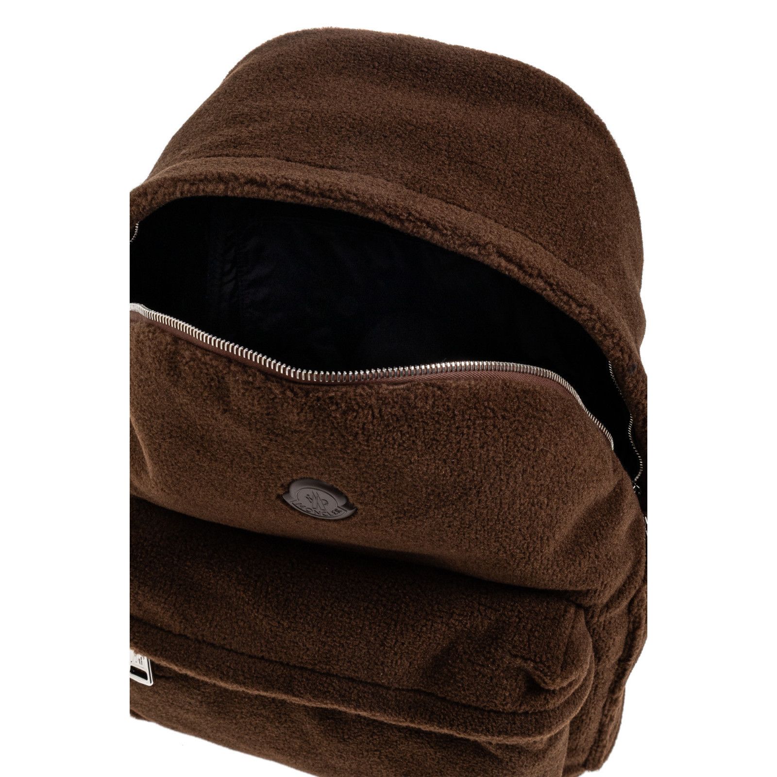 Moncler MONCLER Pierrick $1135 Brown Teddy Backpack Bag New Size ONE SIZE - 4 Thumbnail