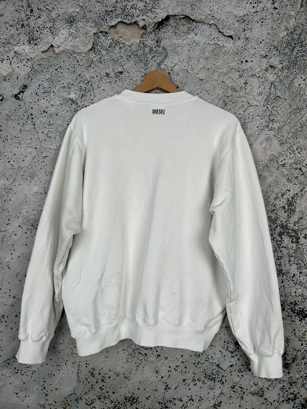 Diesel Vintage Diesel Support The Lovers Crewneck Streetwear Y2K Size US L / EU 52-54 / 3 - 4 Thumbnail
