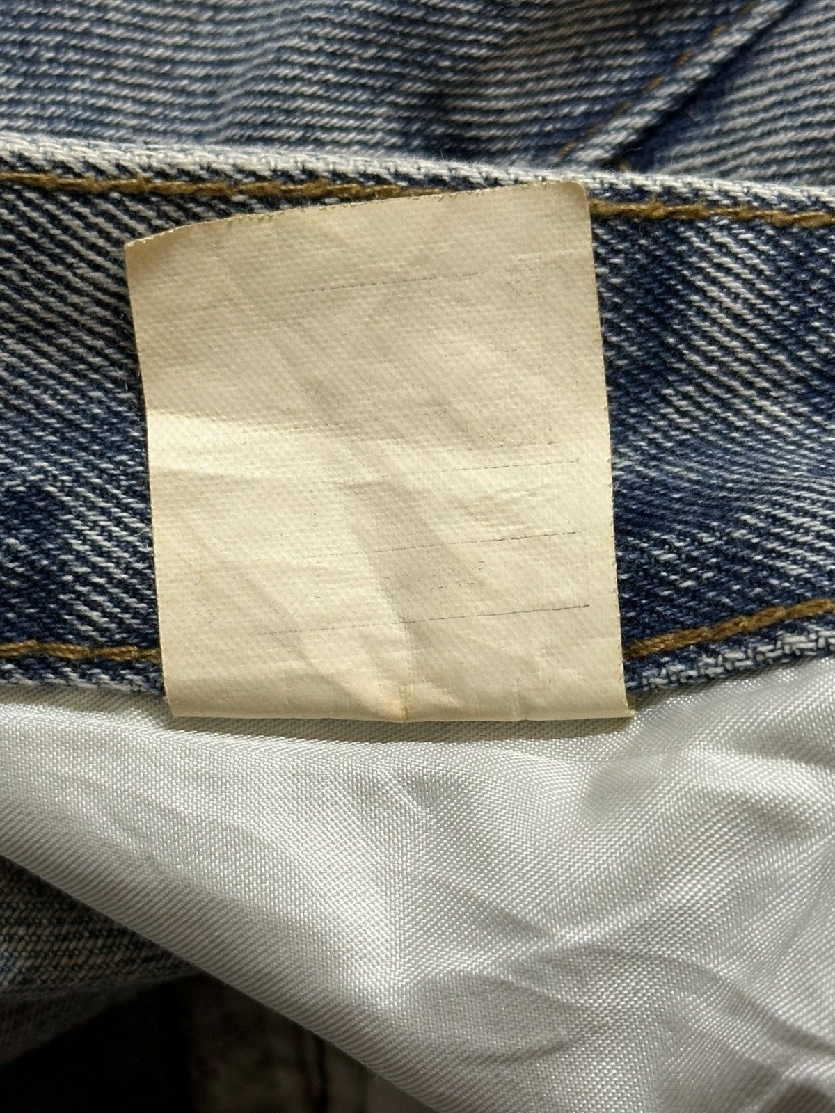 Japanese Brand Vintage Japanese Brand Blue Acid Wash Style Distressed Baggy Size US 32 / EU 48 - 10 Thumbnail