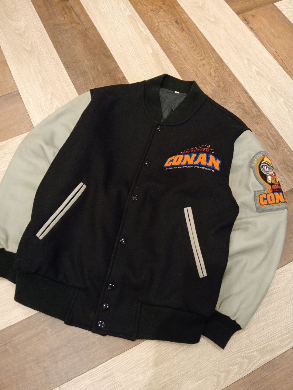 Japanese Brand DETECTIVE CONAN 14TH LIMITED STADIUM JACKET Size US L / EU 52-54 / 3 - 2 Thumbnail