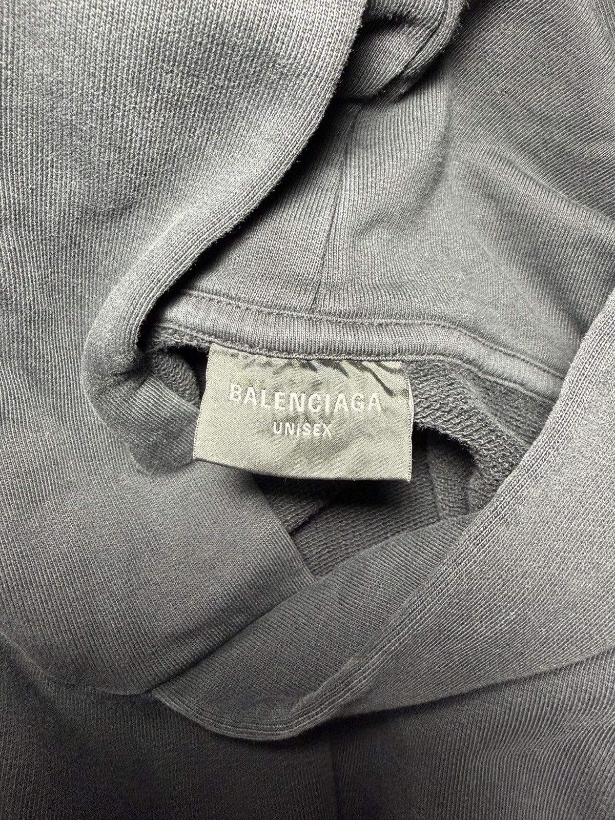 Balenciaga Balenciaga Paris Tropical Oversized Hoodie ‘Black/White’ Size US M / EU 48-50 / 2 - 7 Thumbnail